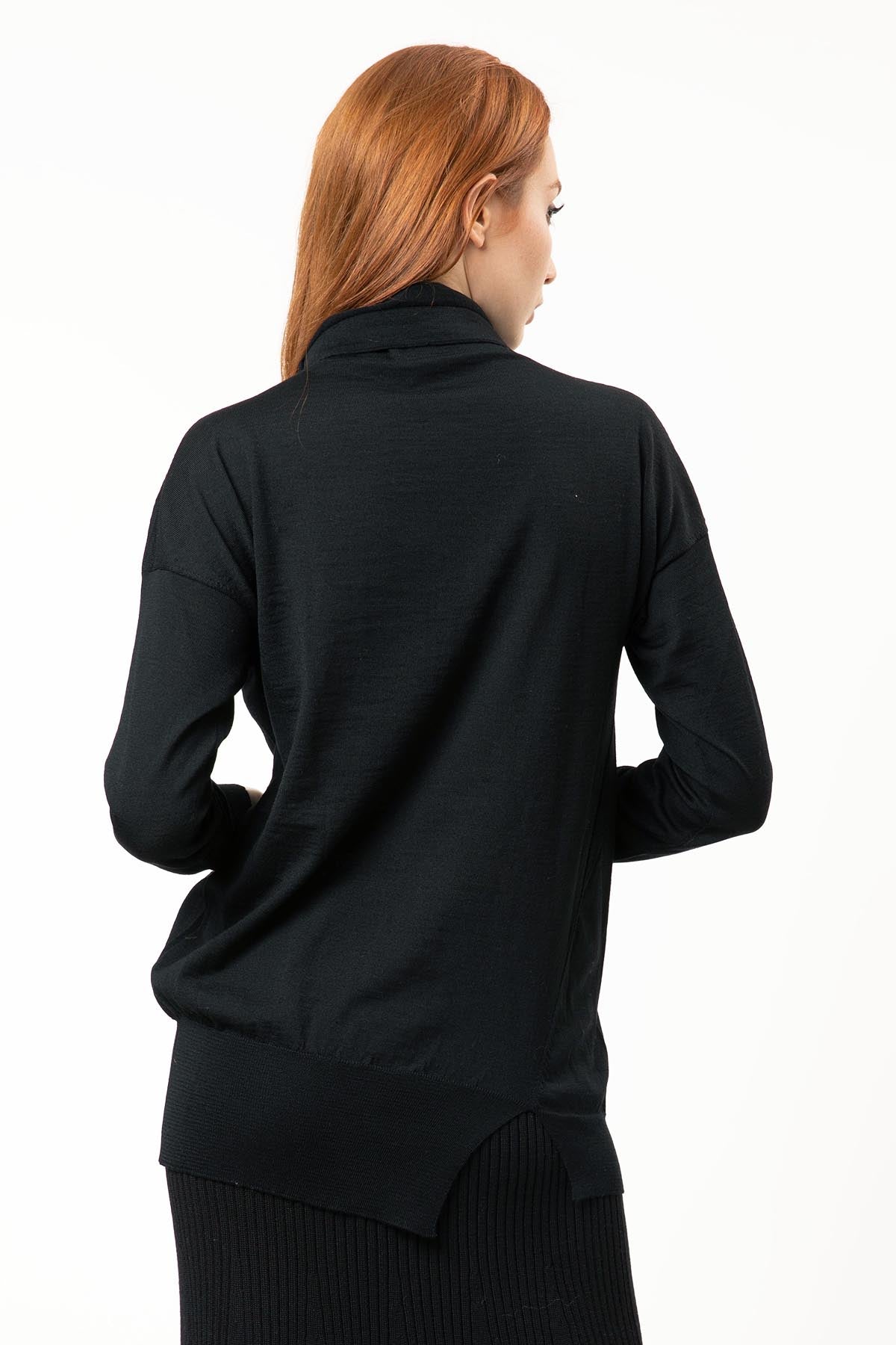 Crea Concept Asimetrik Etek Uçlu Triko-Libas Trendy Fashion Store