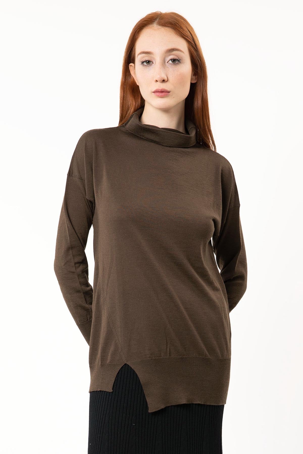 Crea Concept Asimetrik Etek Uçlu Triko-Libas Trendy Fashion Store