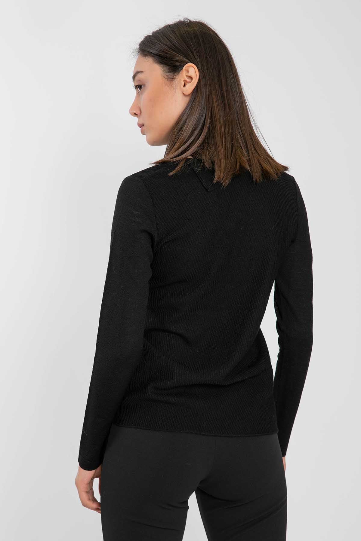 Crea Concept V Yaka Asimetrik Triko-Libas Trendy Fashion Store