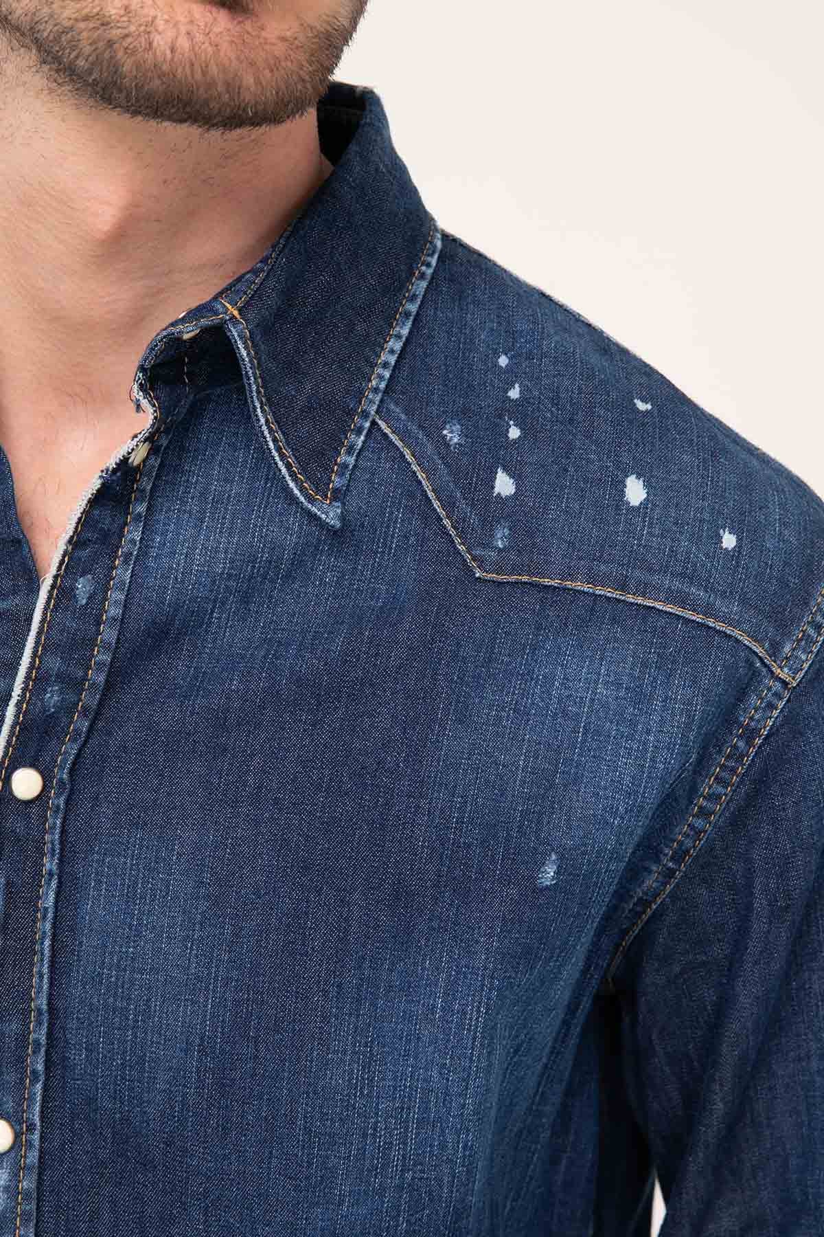 Dsquared Denim Gömlek-Libas Trendy Fashion Store