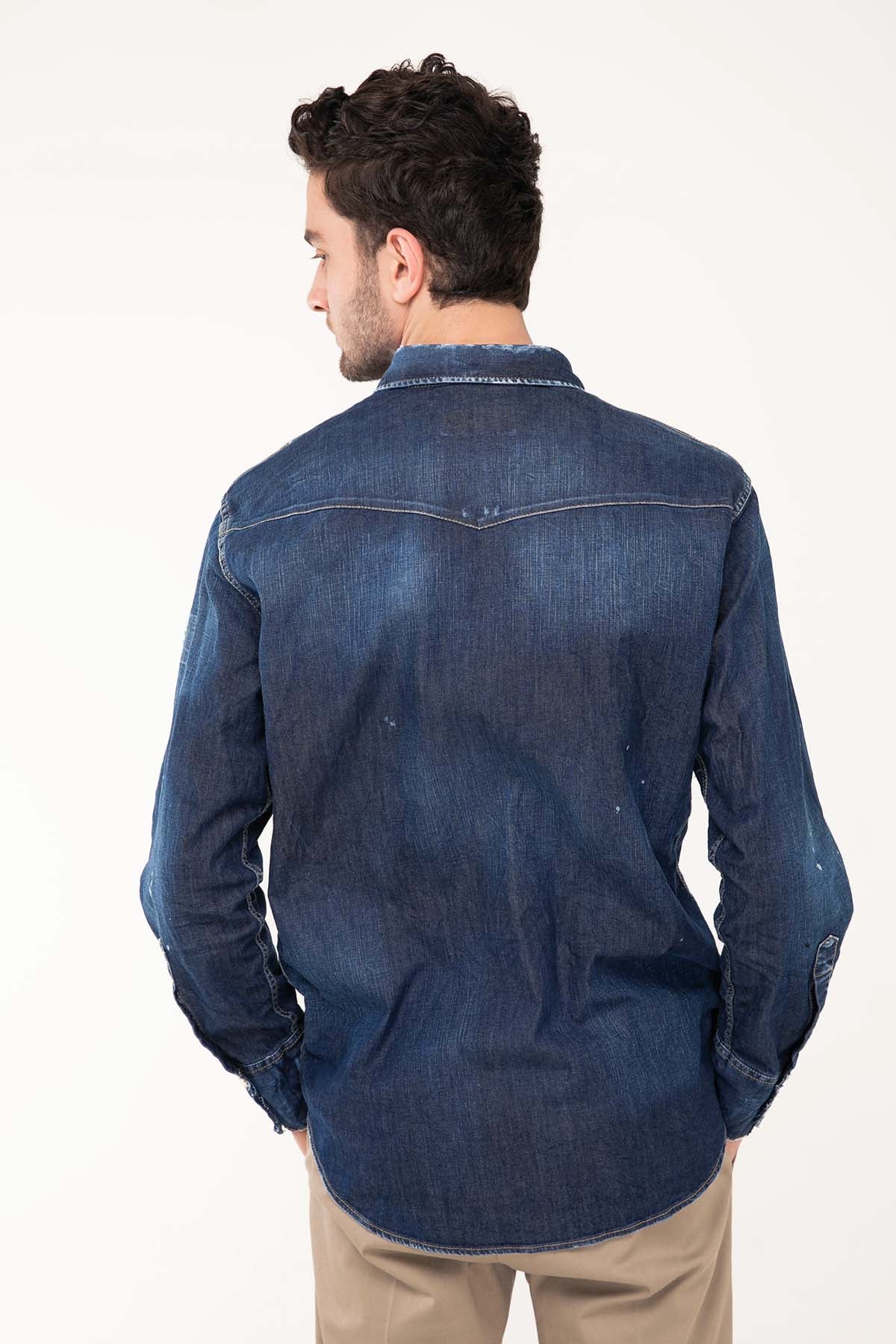 Dsquared Denim Gömlek-Libas Trendy Fashion Store