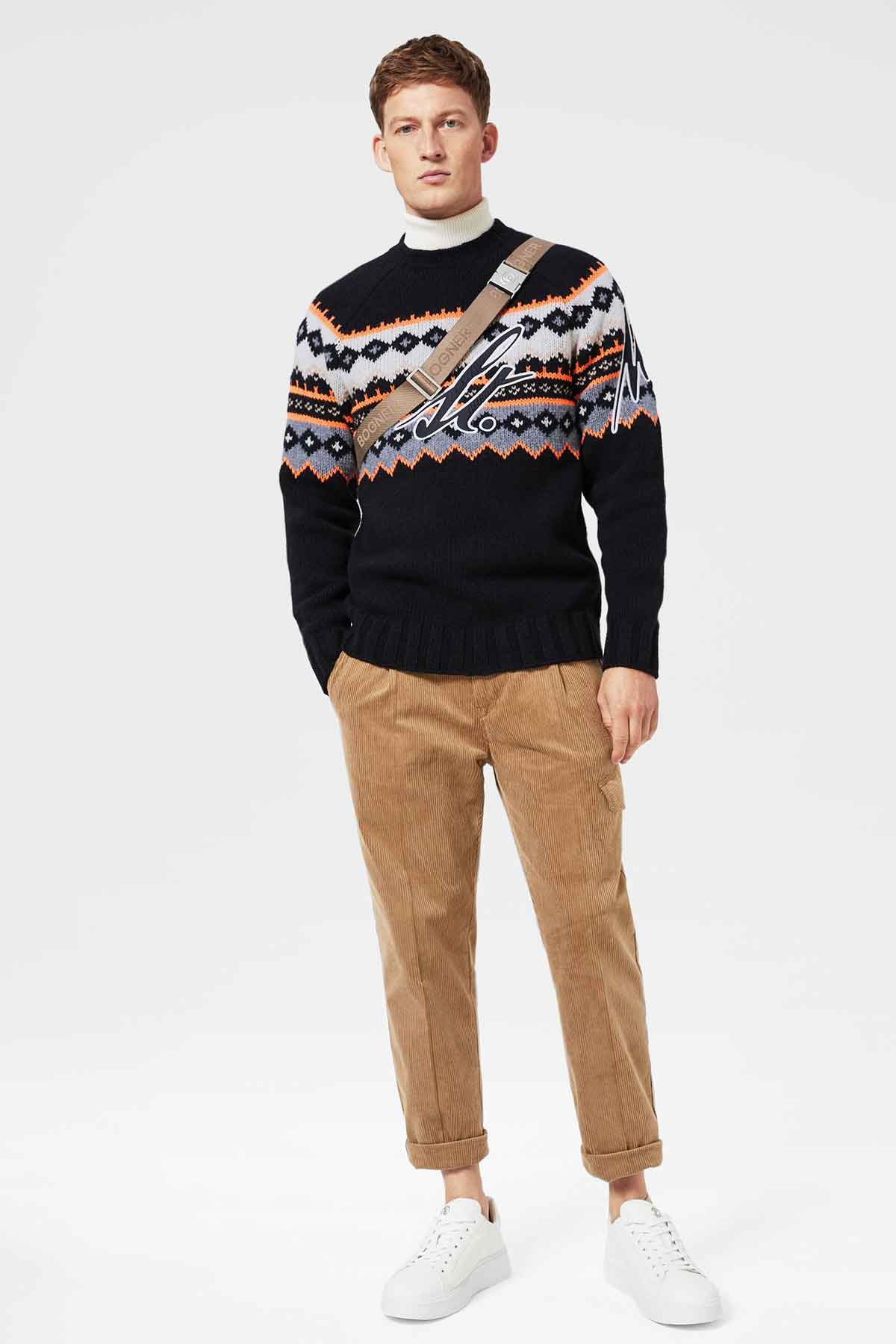 Bogner Bryan Kar Desenli St.Moritz Triko-Libas Trendy Fashion Store