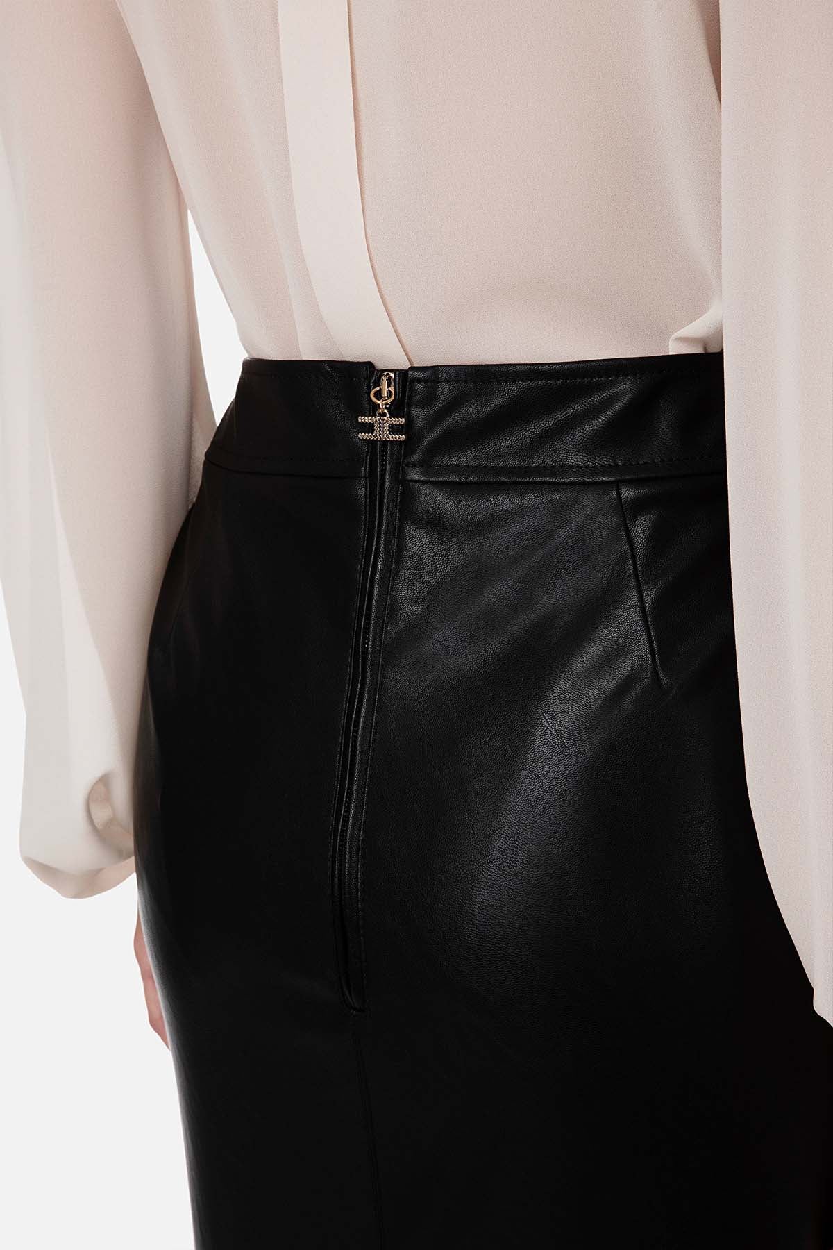 Elisabetta Franchi Midi Etek-Libas Trendy Fashion Store