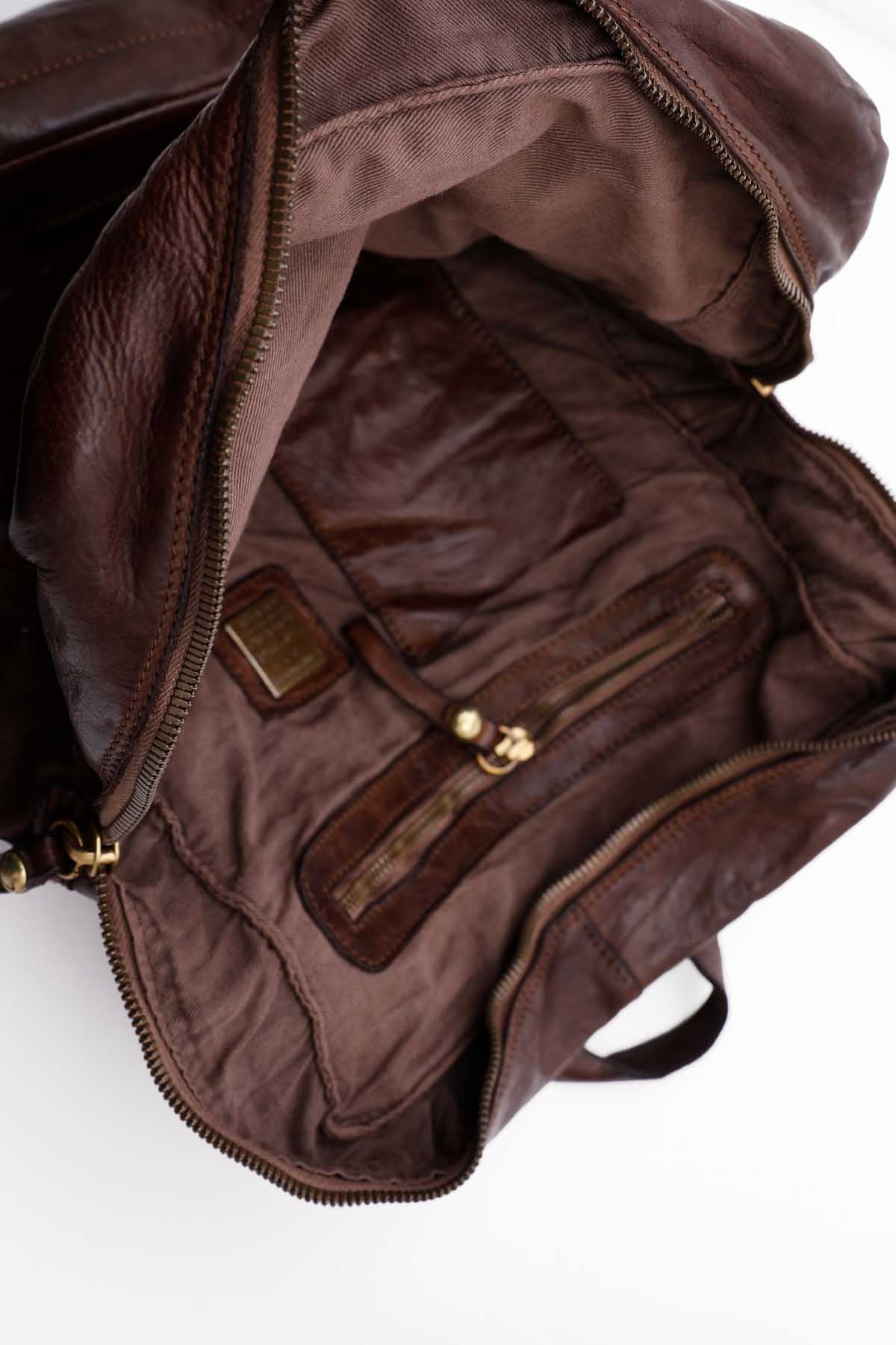 Campomaggi Deri Sırt Çantası-Libas Trendy Fashion Store