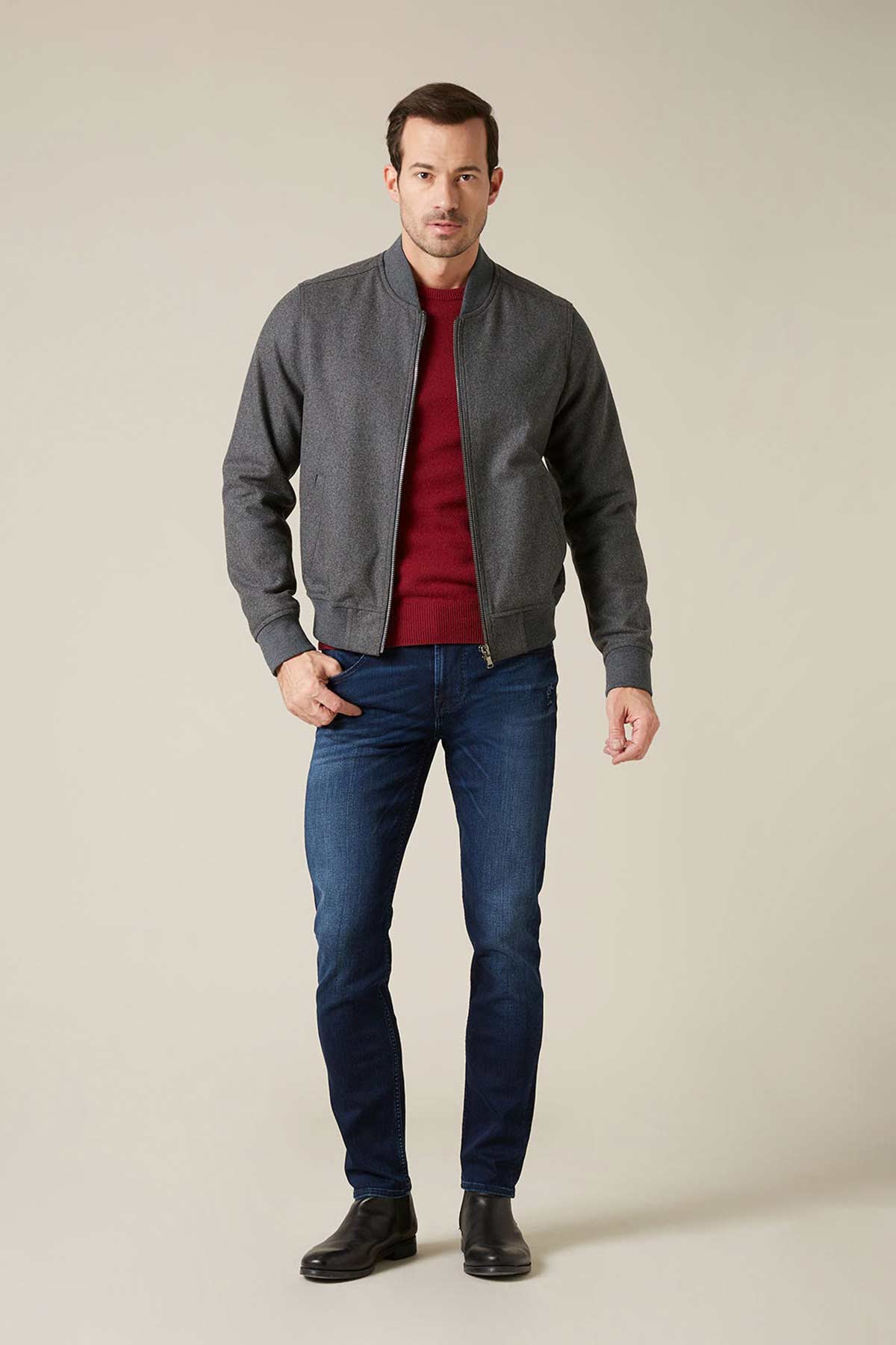 7 For All Mankind Slimmy Tapered Jeans-Libas Trendy Fashion Store