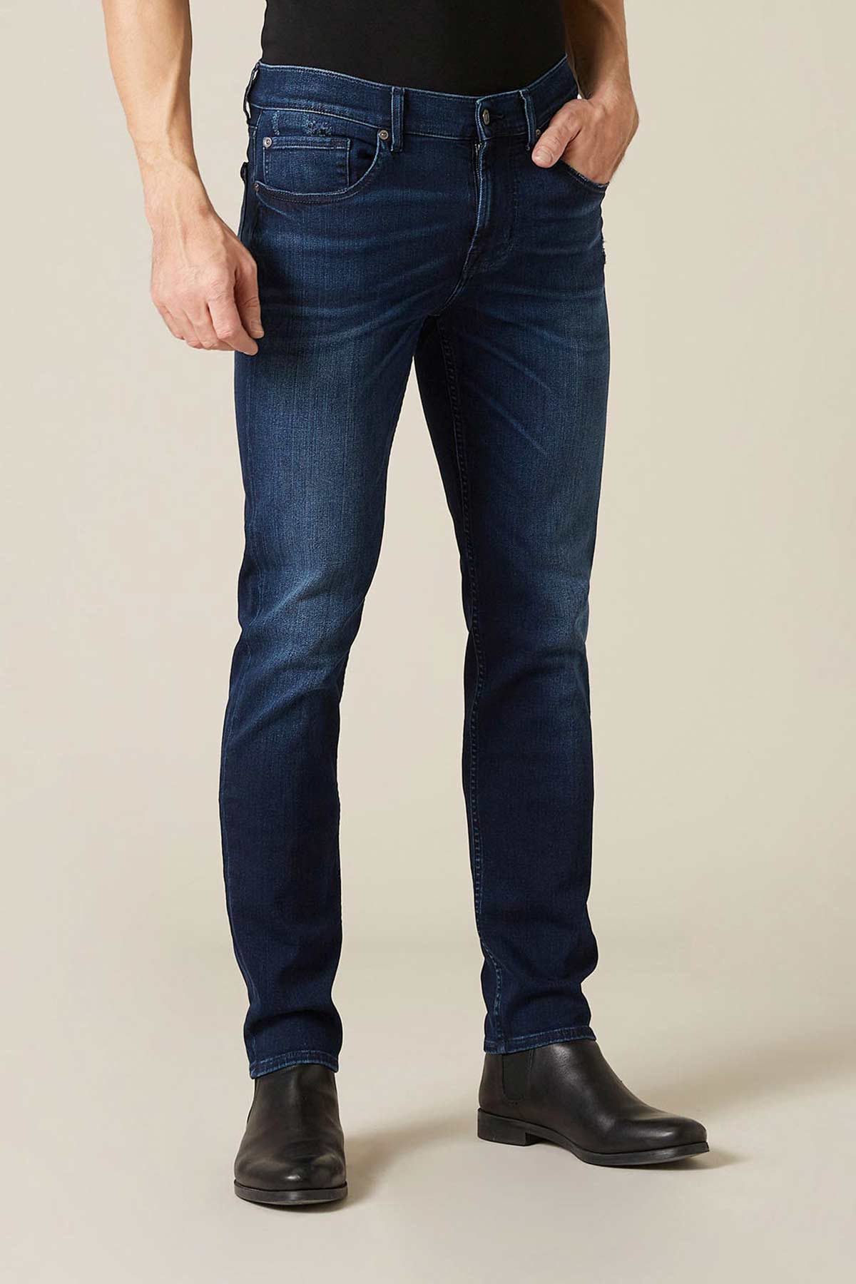 7 For All Mankind Slimmy Tapered Jeans-Libas Trendy Fashion Store