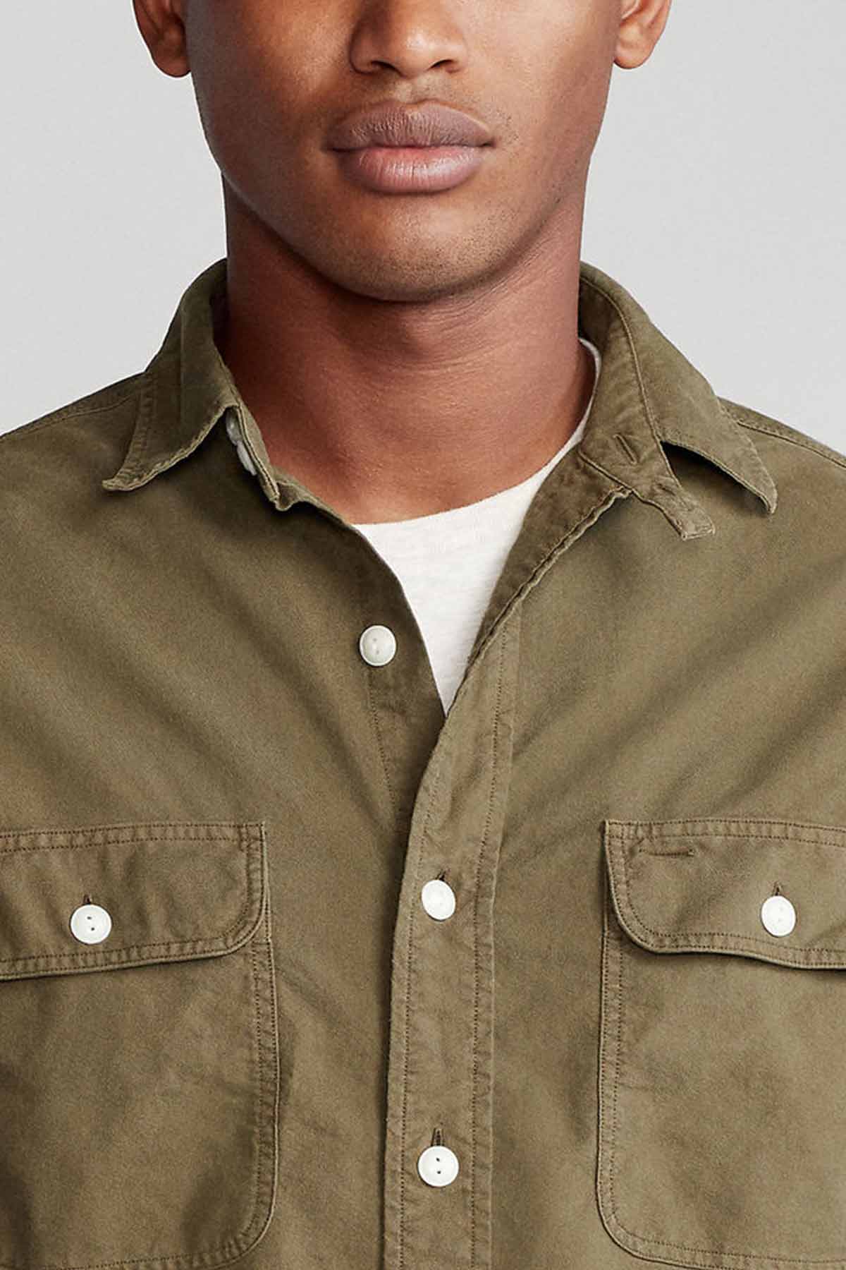 Polo Ralph Lauren Custom Fit Kapaklı Cep Gömlek-Libas Trendy Fashion Store