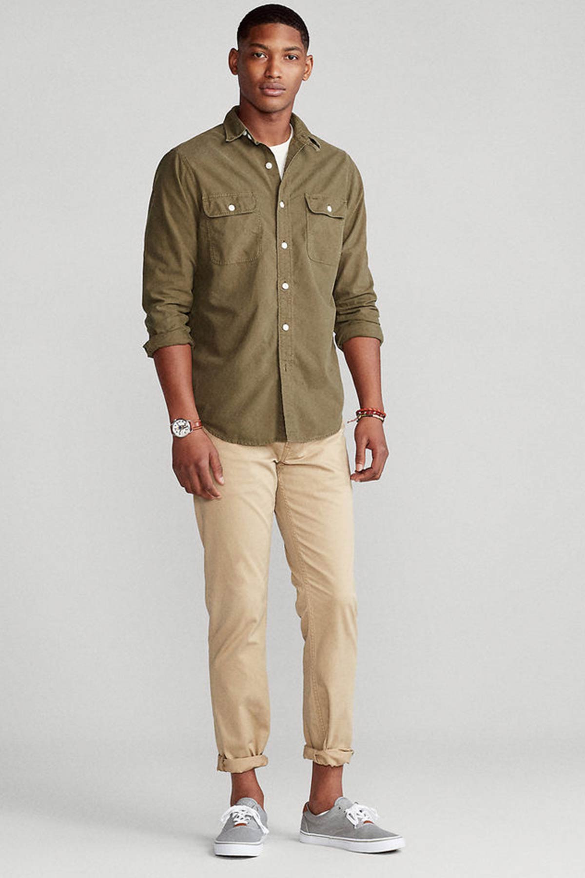 Polo Ralph Lauren Custom Fit Kapaklı Cep Gömlek-Libas Trendy Fashion Store