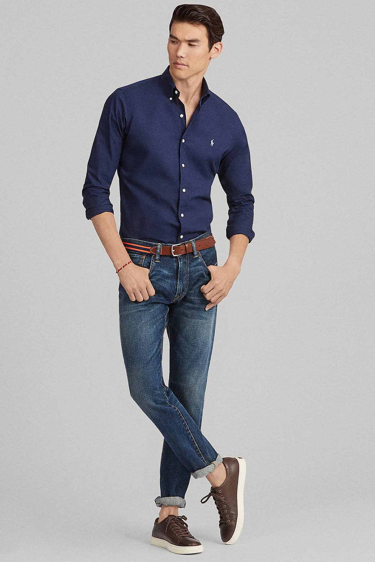 Polo Ralph Lauren Slim Fit %100 Pamuk Stretch Gömlek-Libas Trendy Fashion Store