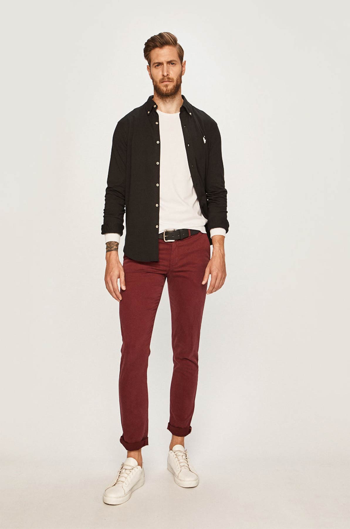 Polo Ralph Lauren Custom Fit Featherweight Mesh Gömlek-Libas Trendy Fashion Store