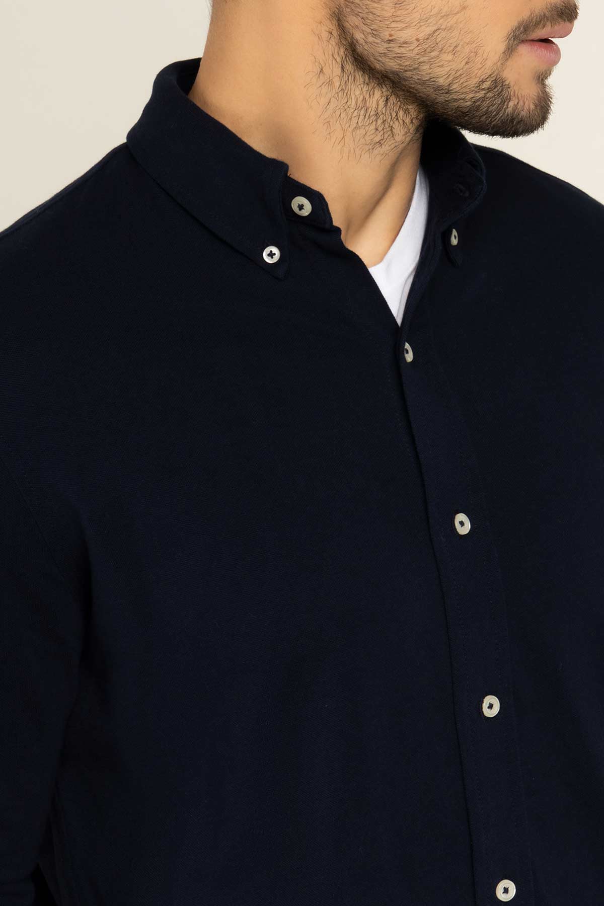 Polo Ralph Lauren Custom Fit Featherweight Mesh Gömlek-Libas Trendy Fashion Store