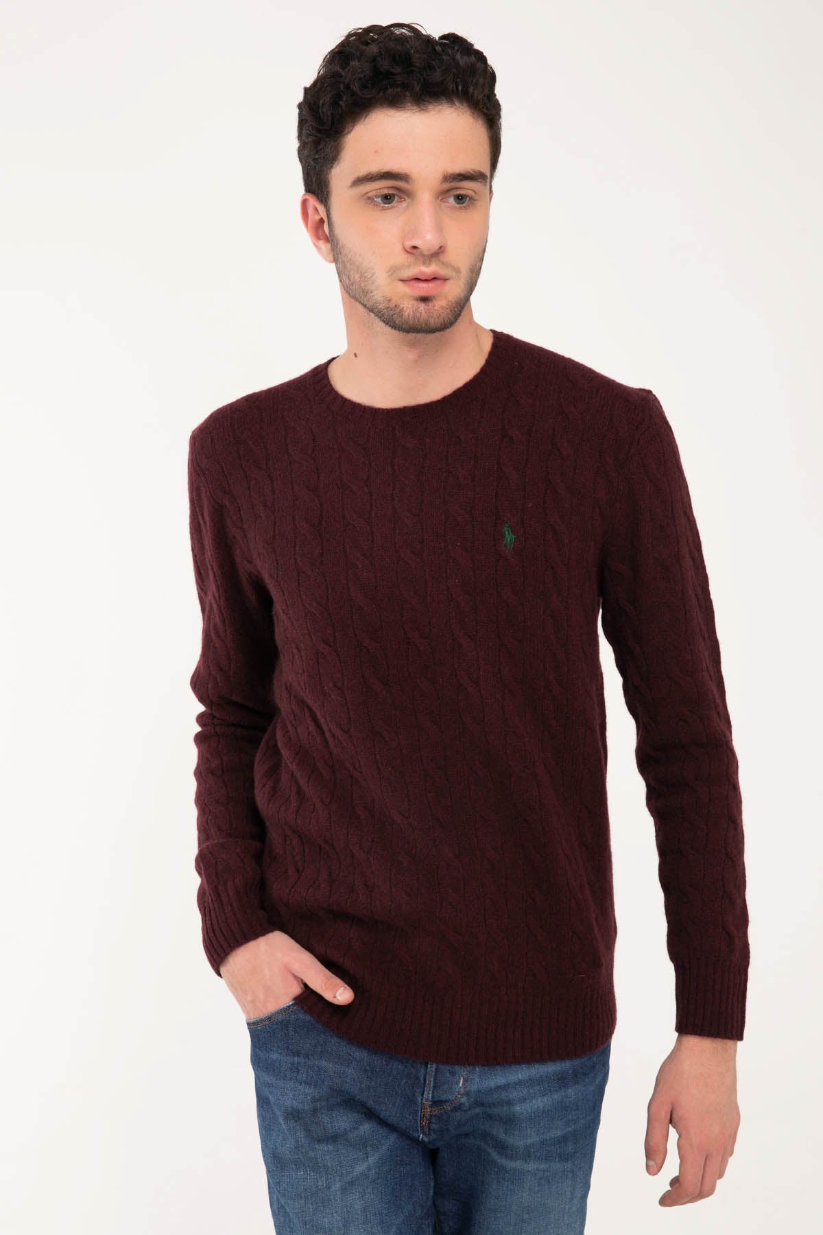 Polo Ralph Lauren Saç Örgü Kaşmirli Triko-Libas Trendy Fashion Store