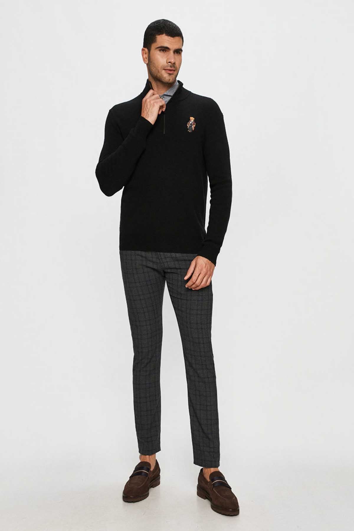 Polo Ralph Lauren Polo Bear Yarım Fermuarlı Triko-Libas Trendy Fashion Store