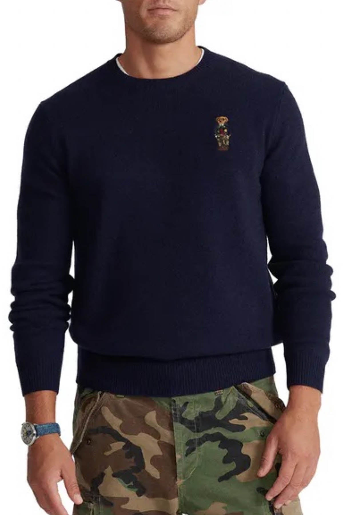 Polo Ralph Lauren Custom Fit Polo Bear Triko-Libas Trendy Fashion Store