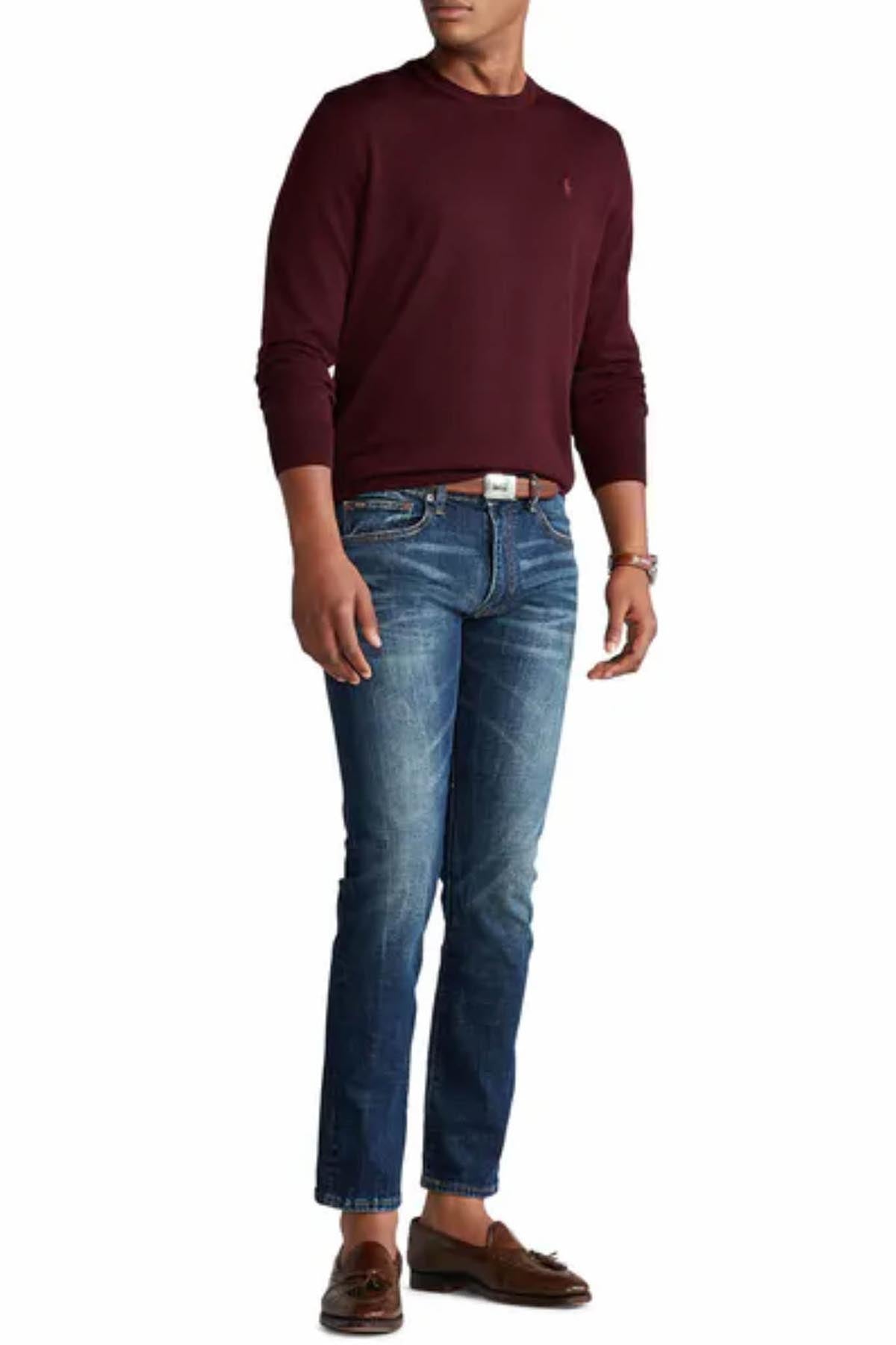 Polo Ralph Lauren Slim Fit Yuvarlak Yaka Triko-Libas Trendy Fashion Store