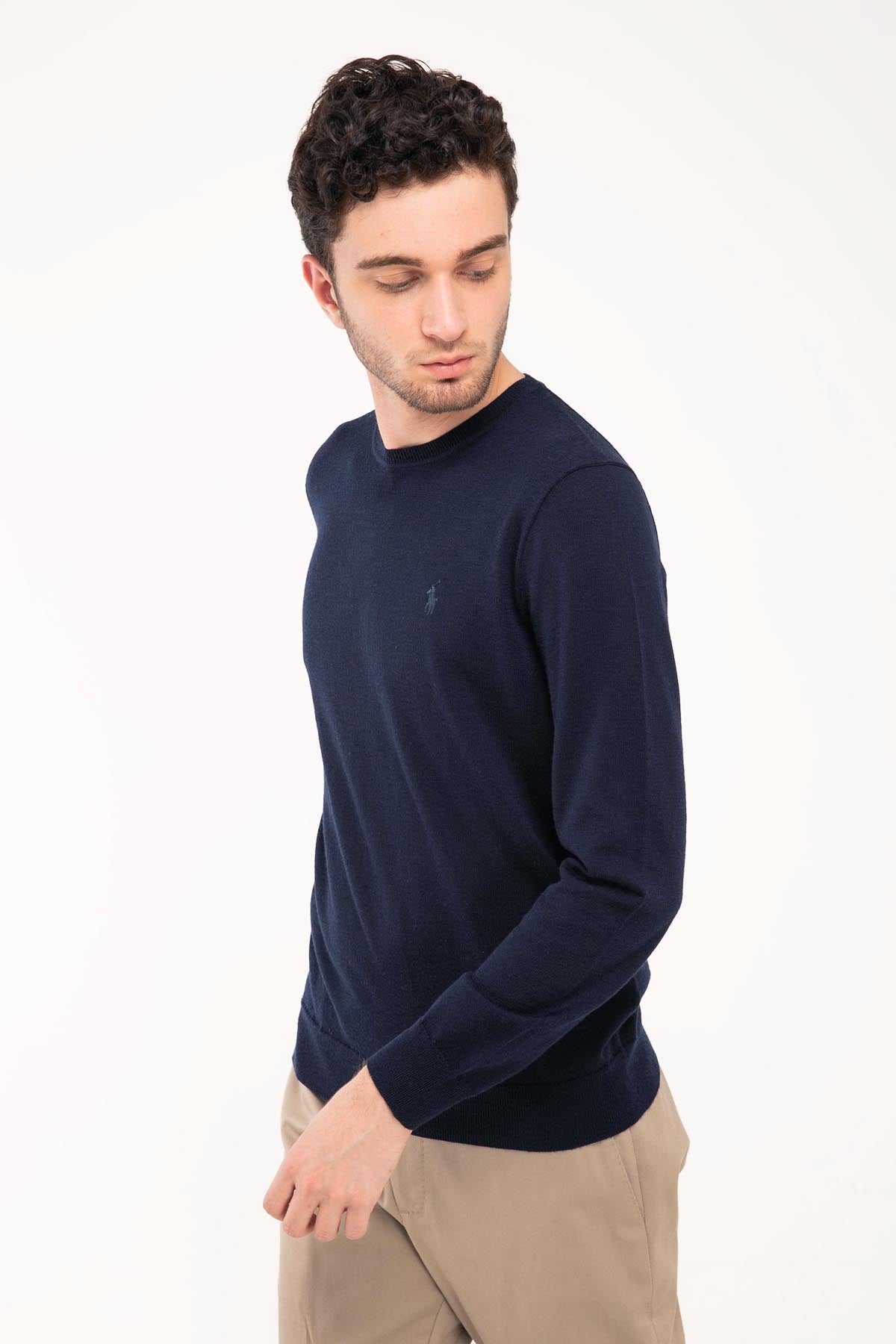 Polo Ralph Lauren Slim Fit Yuvarlak Yaka Triko-Libas Trendy Fashion Store