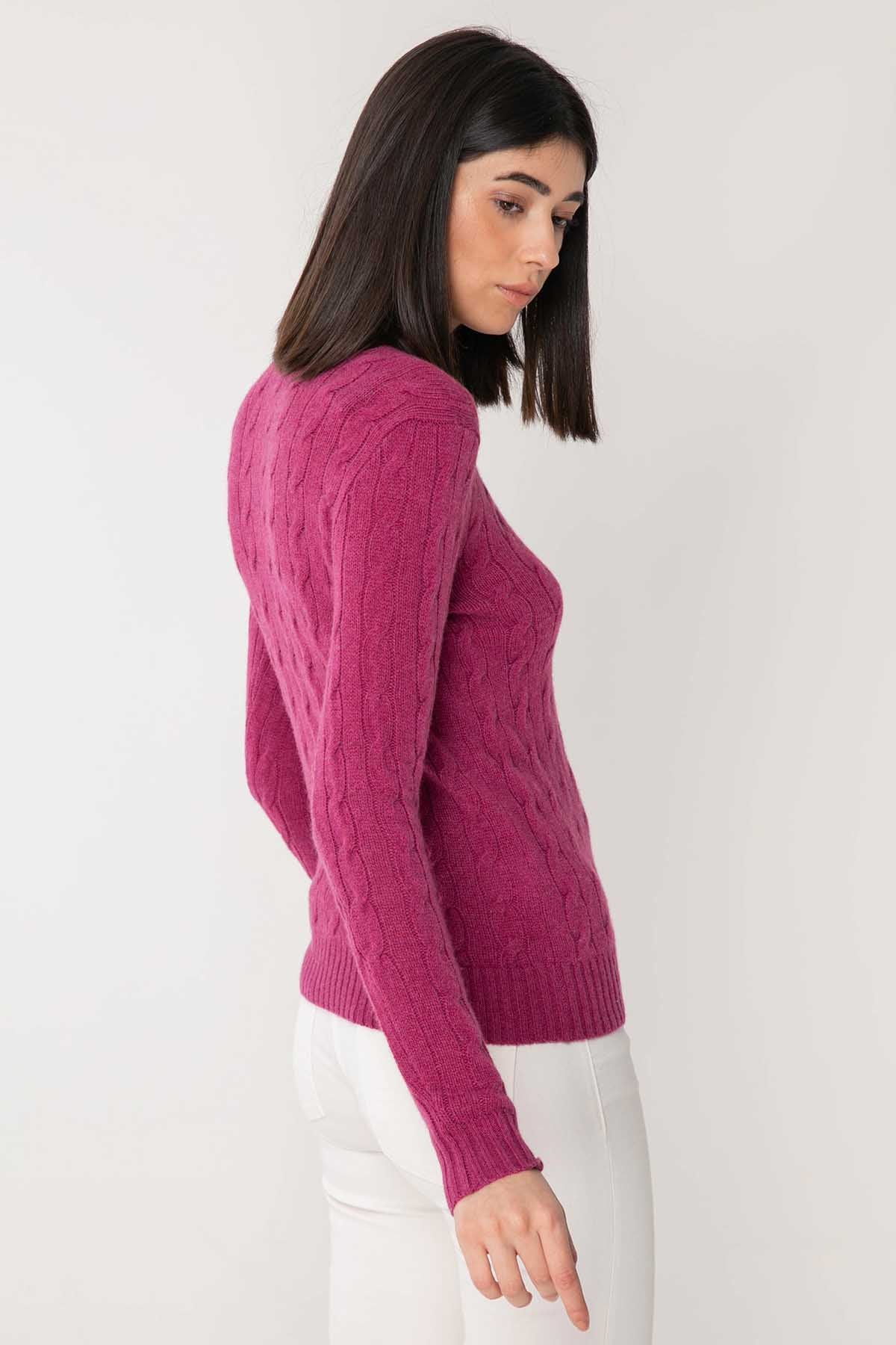 Polo Ralph Lauren Kaşmirli Saç Örgü Triko-Libas Trendy Fashion Store