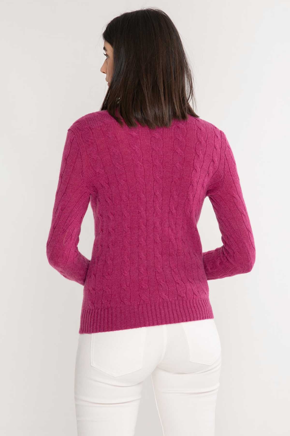 Polo Ralph Lauren Kaşmirli Saç Örgü Triko-Libas Trendy Fashion Store