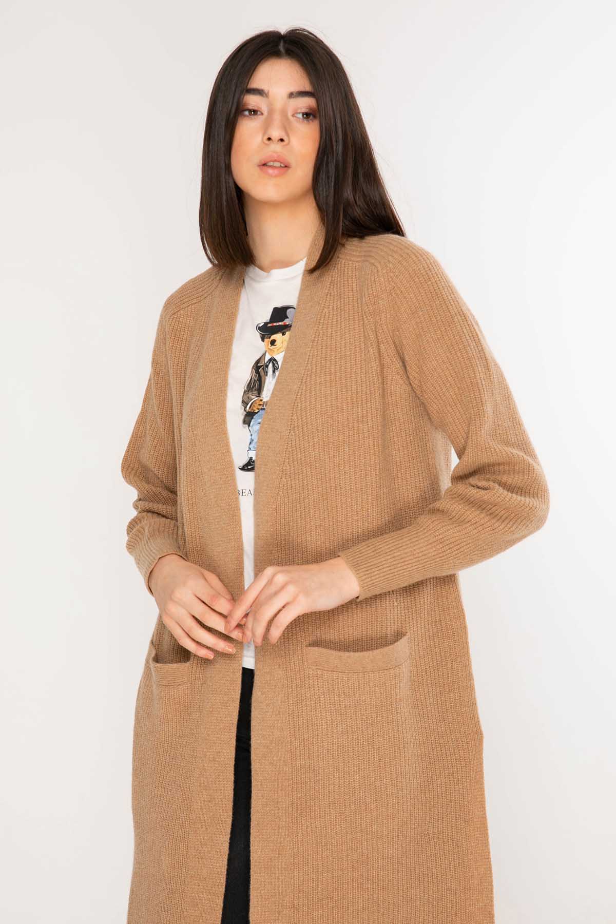 Polo Ralph Lauren Uzun Triko Ceket-Libas Trendy Fashion Store