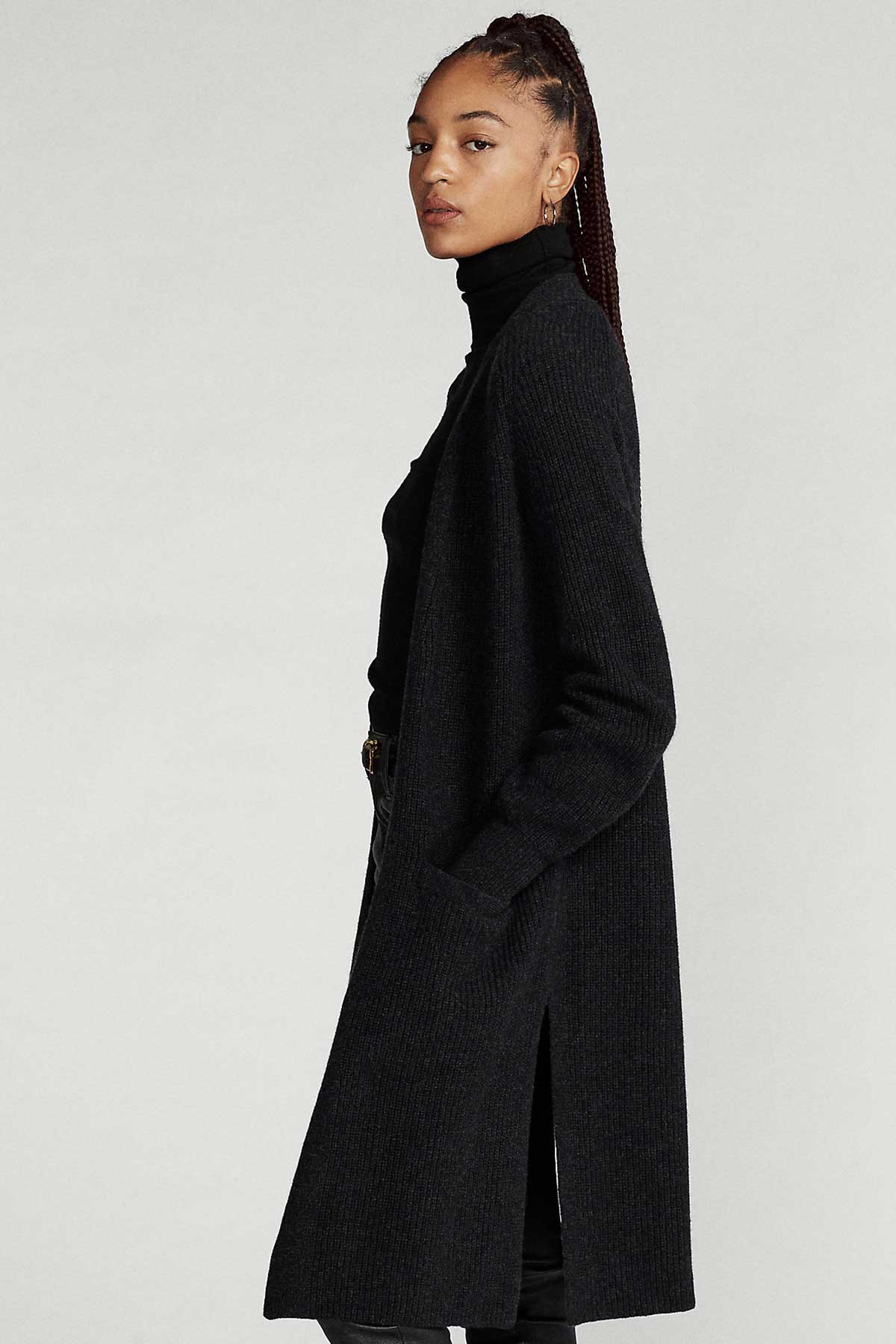 Polo Ralph Lauren Uzun Kaşmirli Triko Ceket-Libas Trendy Fashion Store