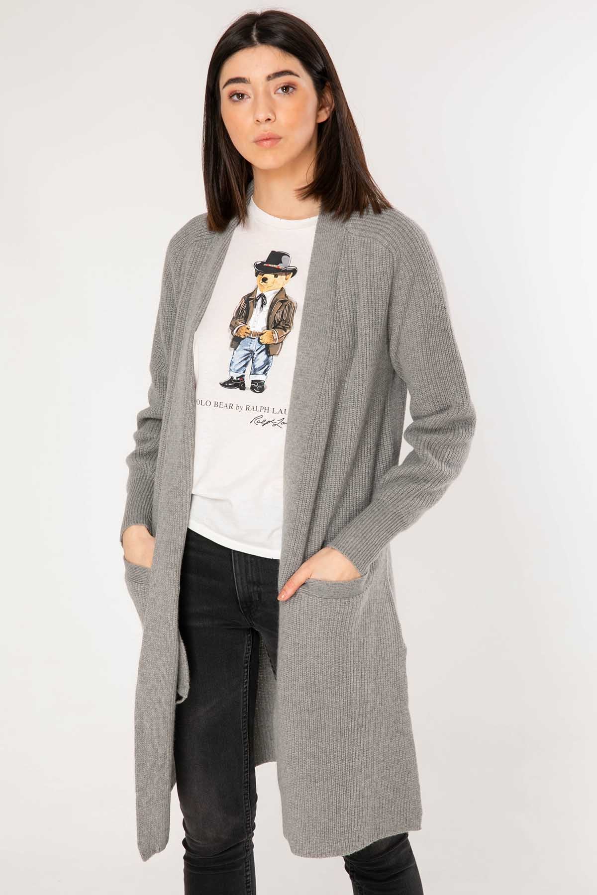 Polo Ralph Lauren Uzun Triko Ceket-Libas Trendy Fashion Store