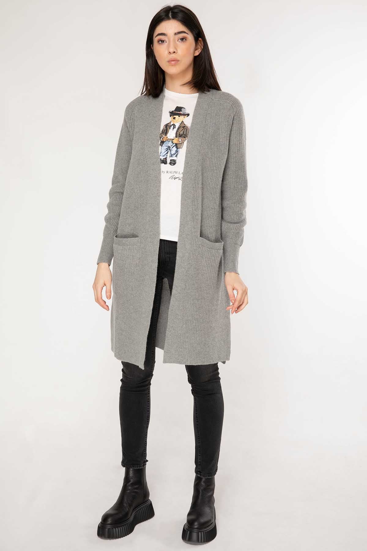 Polo Ralph Lauren Uzun Triko Ceket-Libas Trendy Fashion Store