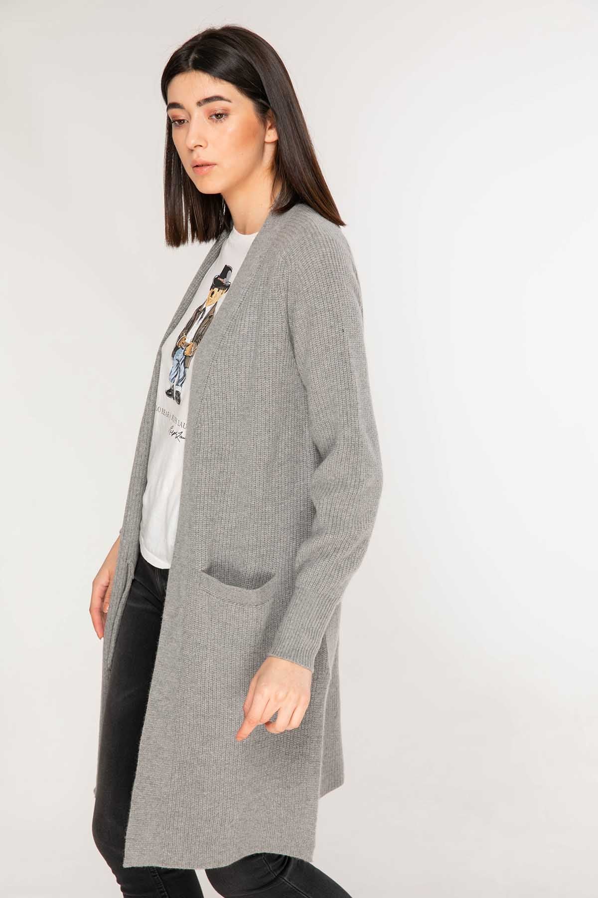 Polo Ralph Lauren Uzun Triko Ceket-Libas Trendy Fashion Store