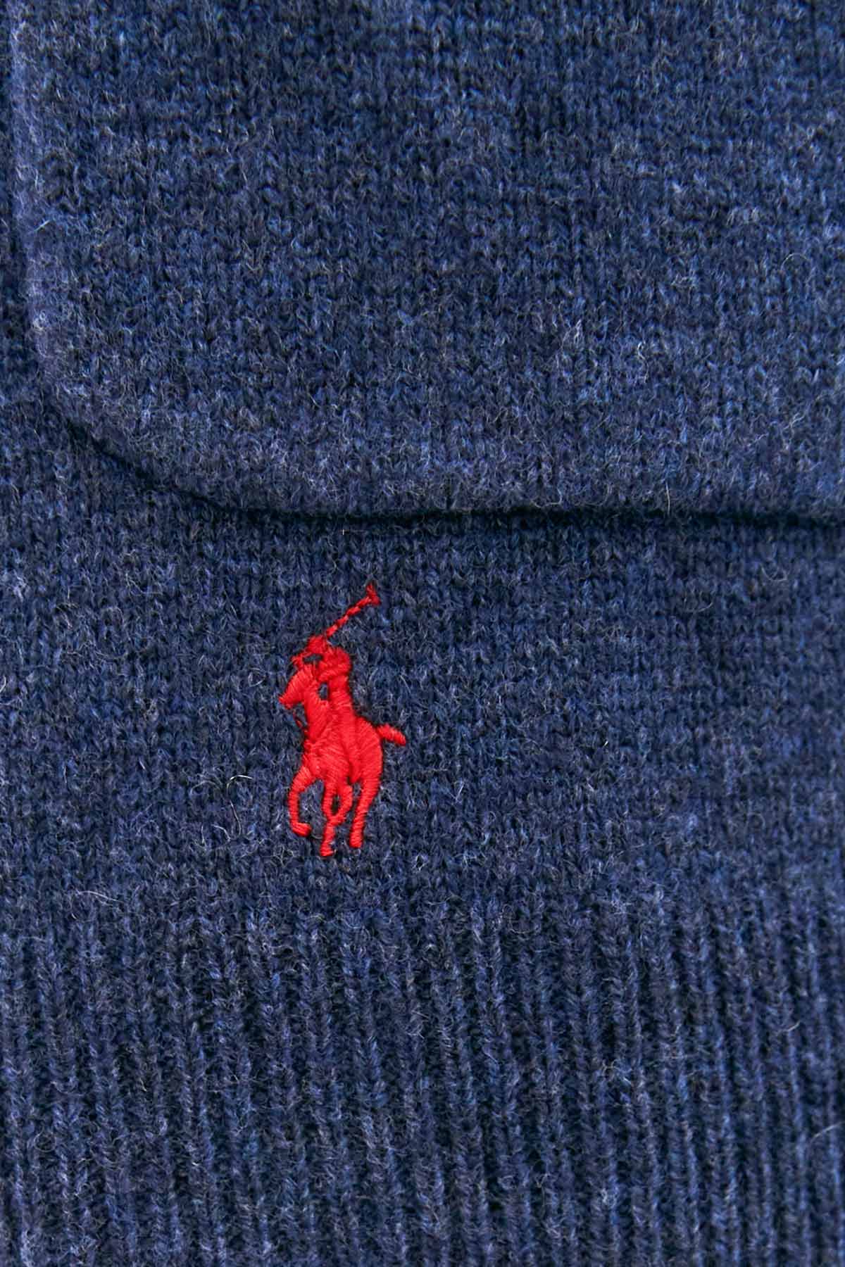 Polo Ralph Lauren V Yaka Kaşmirli Triko Ceket-Libas Trendy Fashion Store