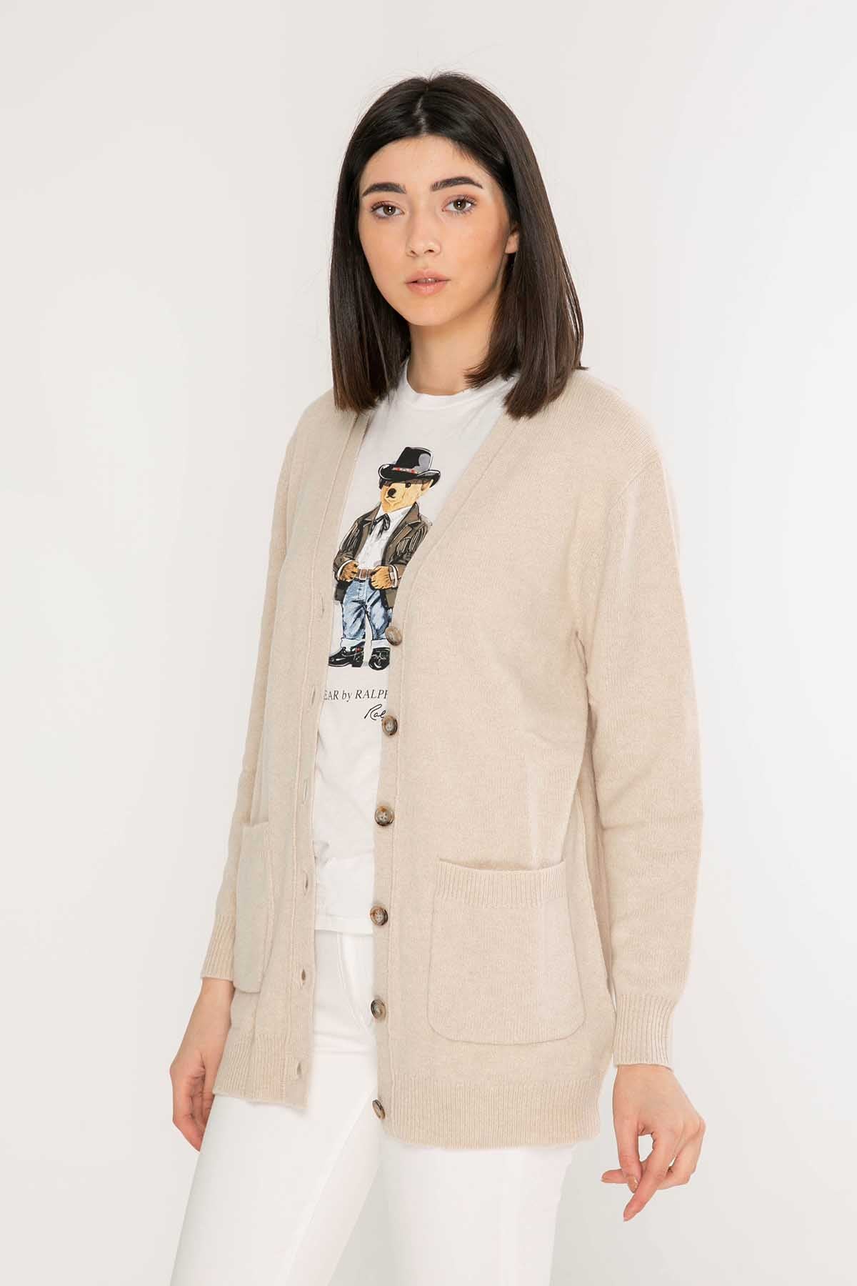 Polo Ralph Lauren Düğmeli Kaşmirli Triko Ceket-Libas Trendy Fashion Store