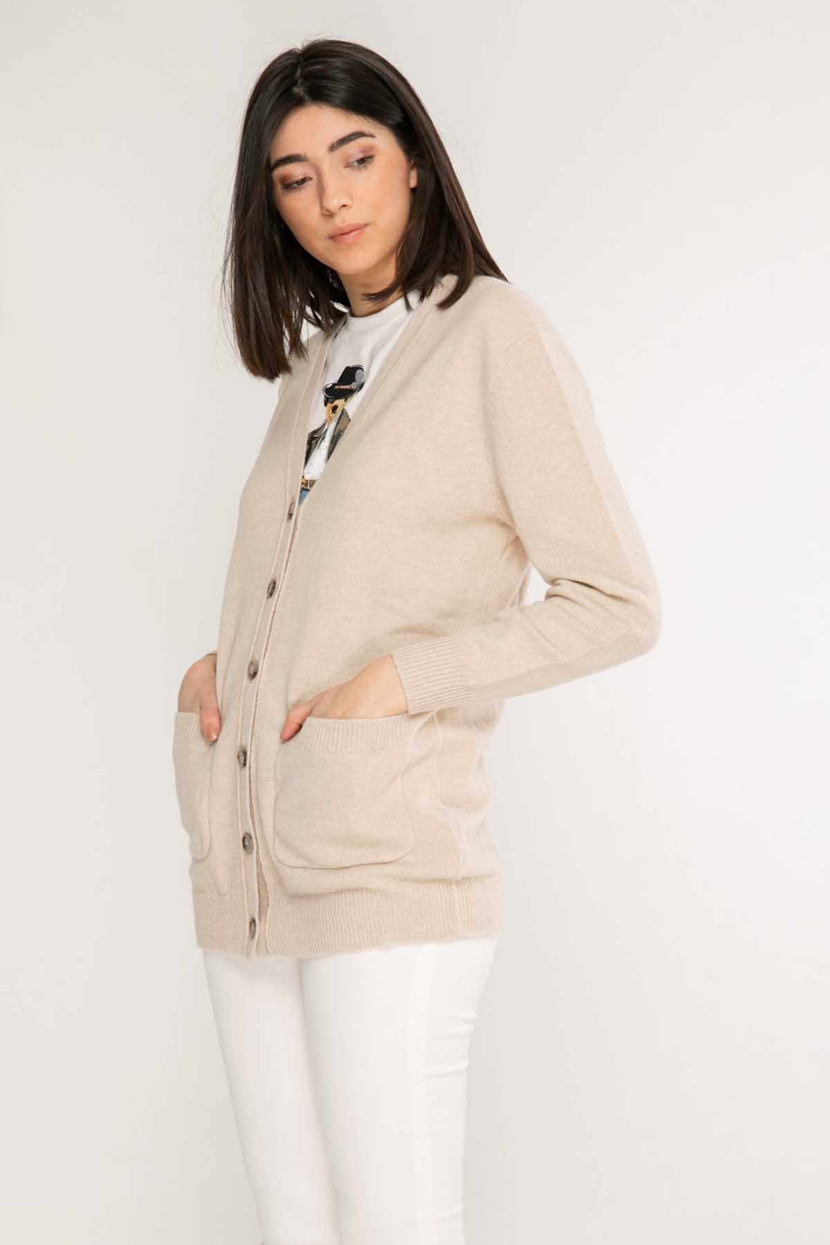 Polo Ralph Lauren Düğmeli Kaşmirli Triko Ceket-Libas Trendy Fashion Store