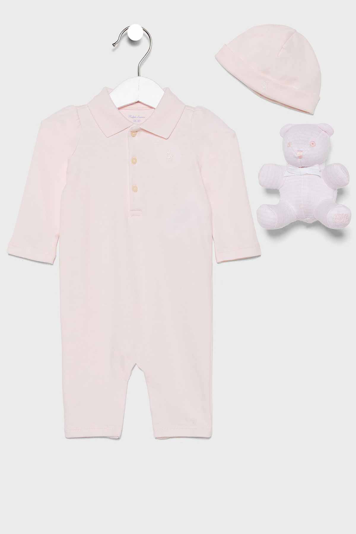 Polo Ralph Lauren 3-6 Ay Kız Bebek Tulum Set-Libas Trendy Fashion Store