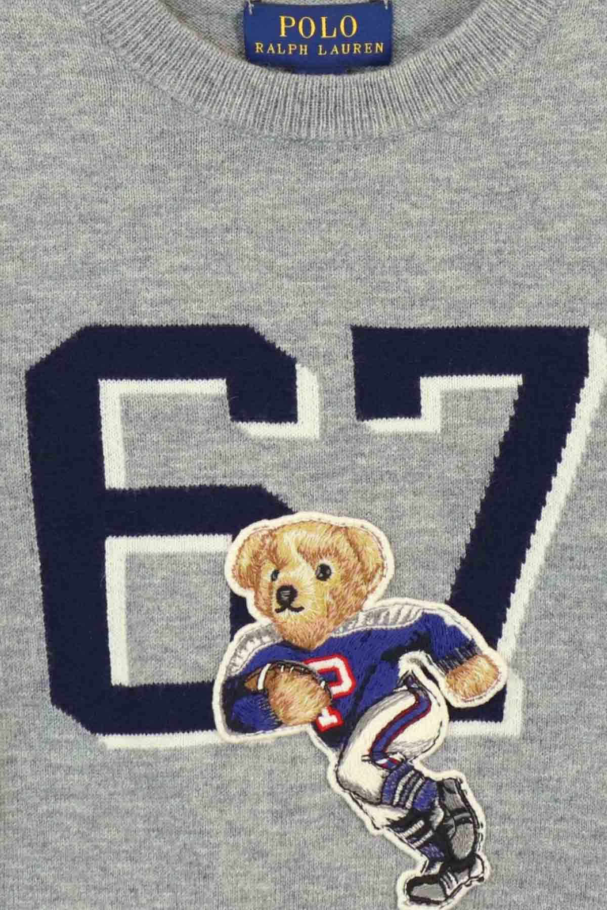 Polo Ralph Lauren 5-7 Yaş Erkek Polo Bear Triko-Libas Trendy Fashion Store