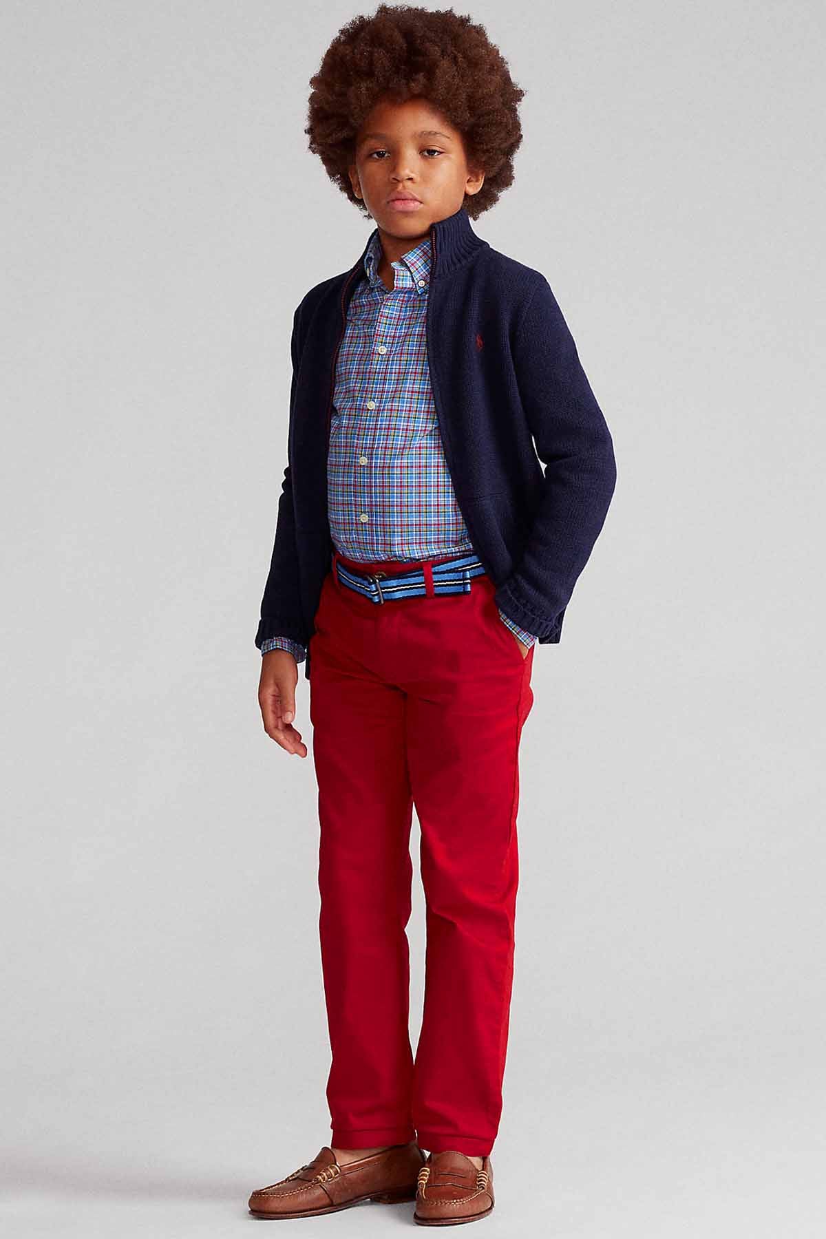 Polo Ralph Lauren S-M Erkek Çocuk Triko Ceket-Libas Trendy Fashion Store