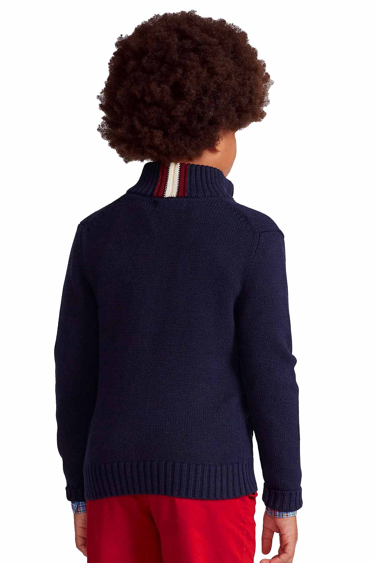 Polo Ralph Lauren S-M Erkek Çocuk Triko Ceket-Libas Trendy Fashion Store