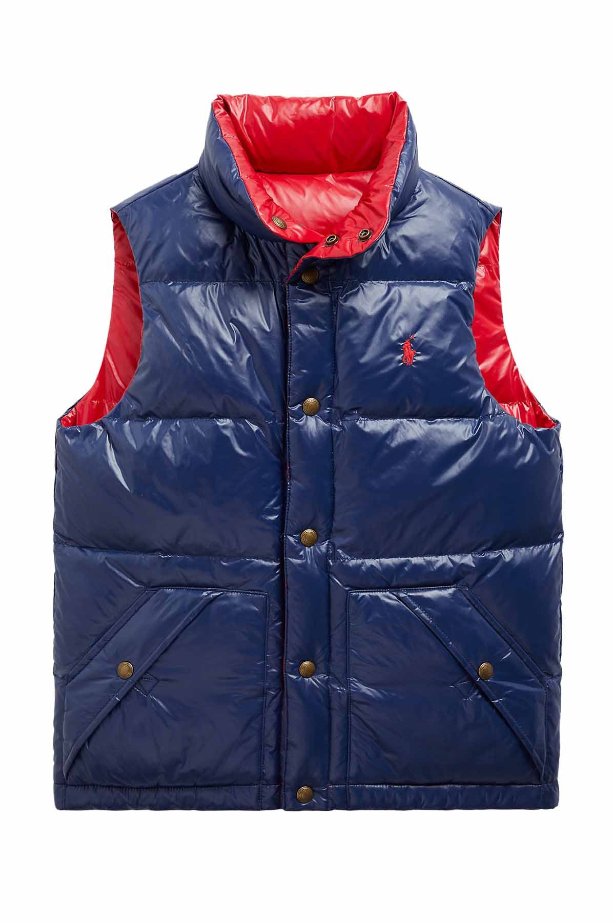 Polo Ralph Lauren S-M Erkek Çocuk Çift Taraflı Yelek-Libas Trendy Fashion Store