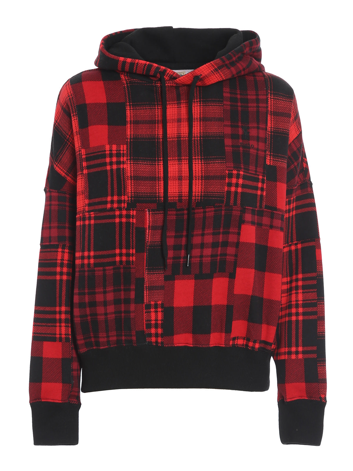 Polo Ralph Lauren Kapüşonlu Oversize Patchwork Sweatshirt-Libas Trendy Fashion Store