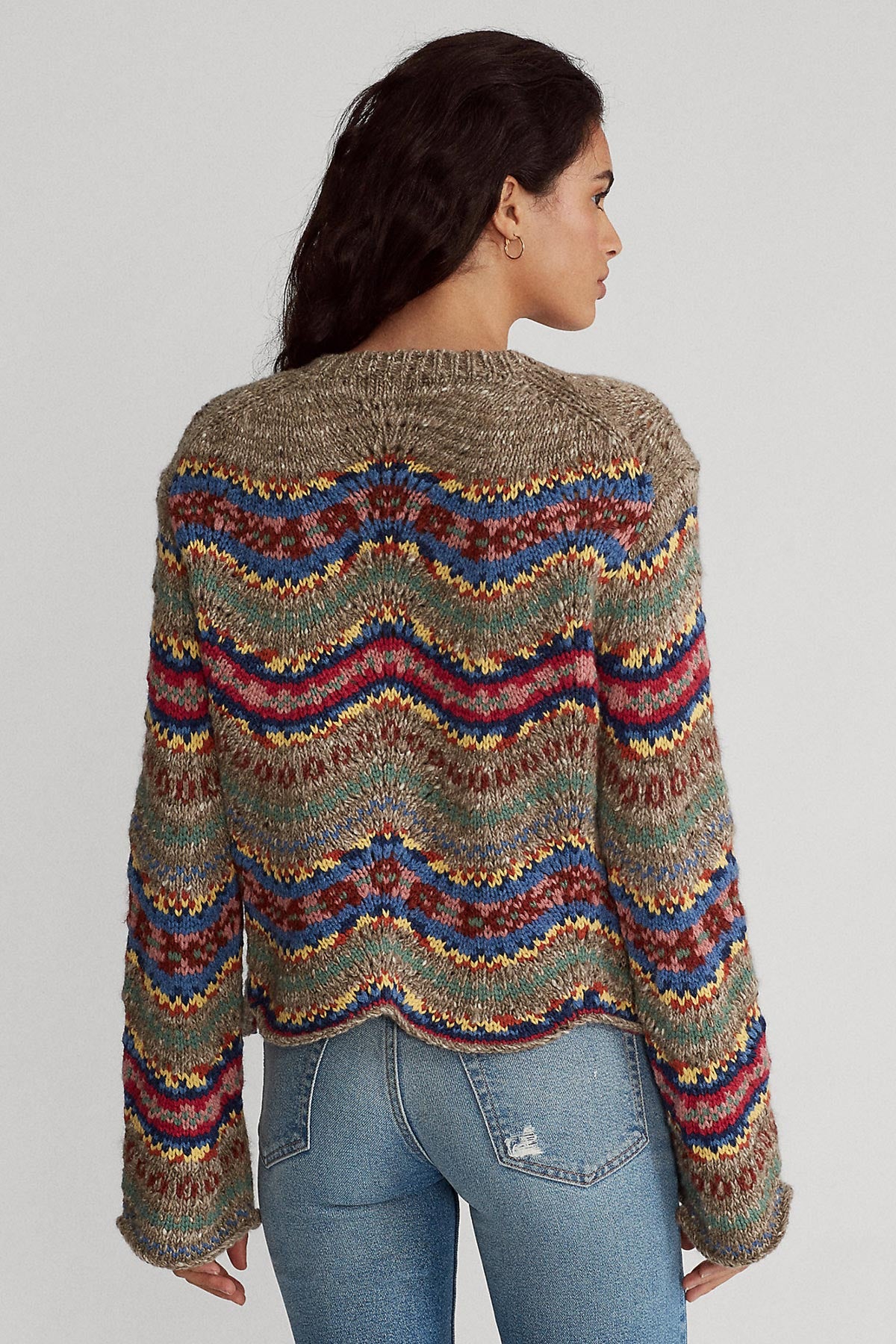 Polo Ralph Lauren Motifli Kaşmirli Triko-Libas Trendy Fashion Store