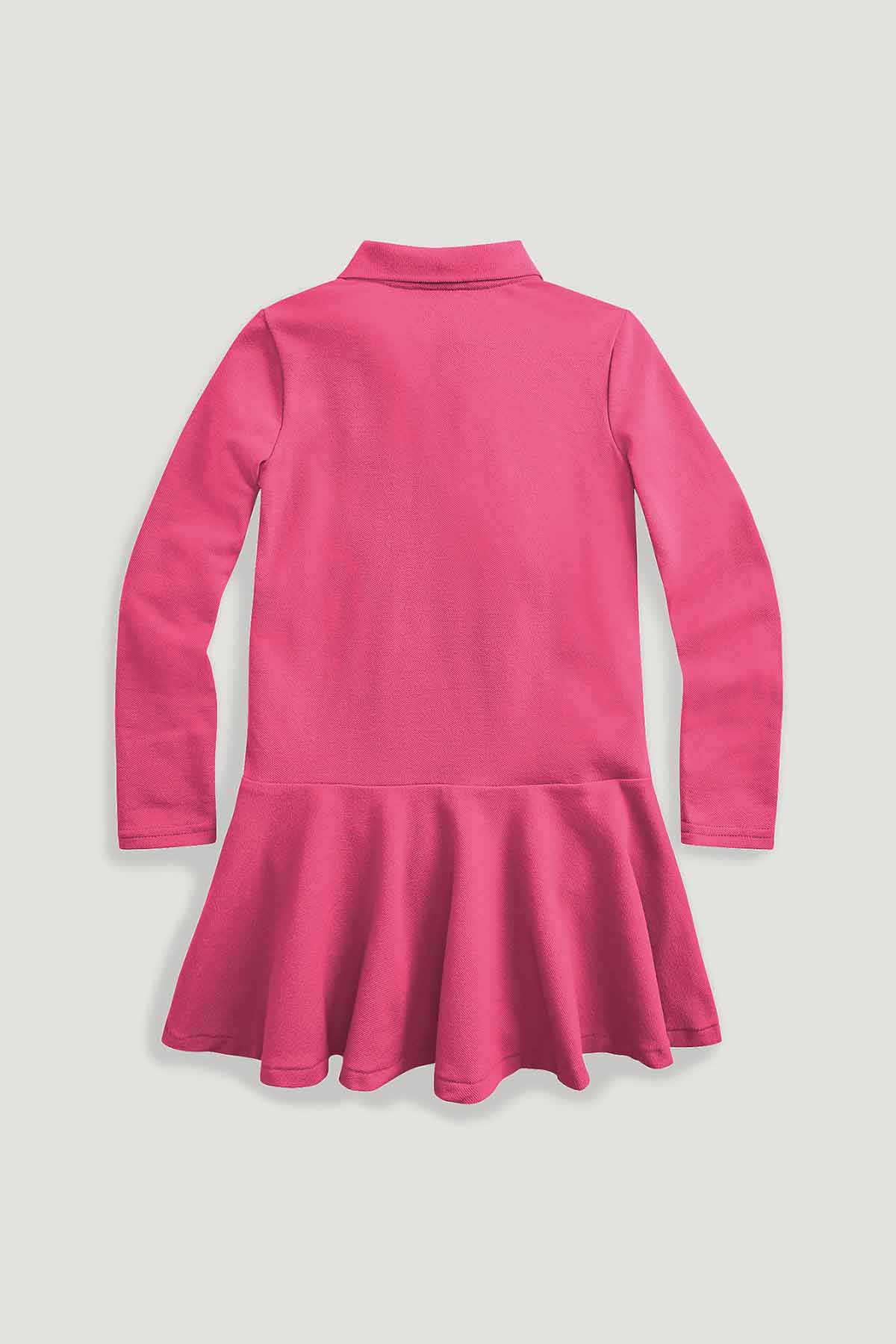 Polo Ralph Lauren 5-6 Yaş Kız Polo Yaka Elbise-Libas Trendy Fashion Store