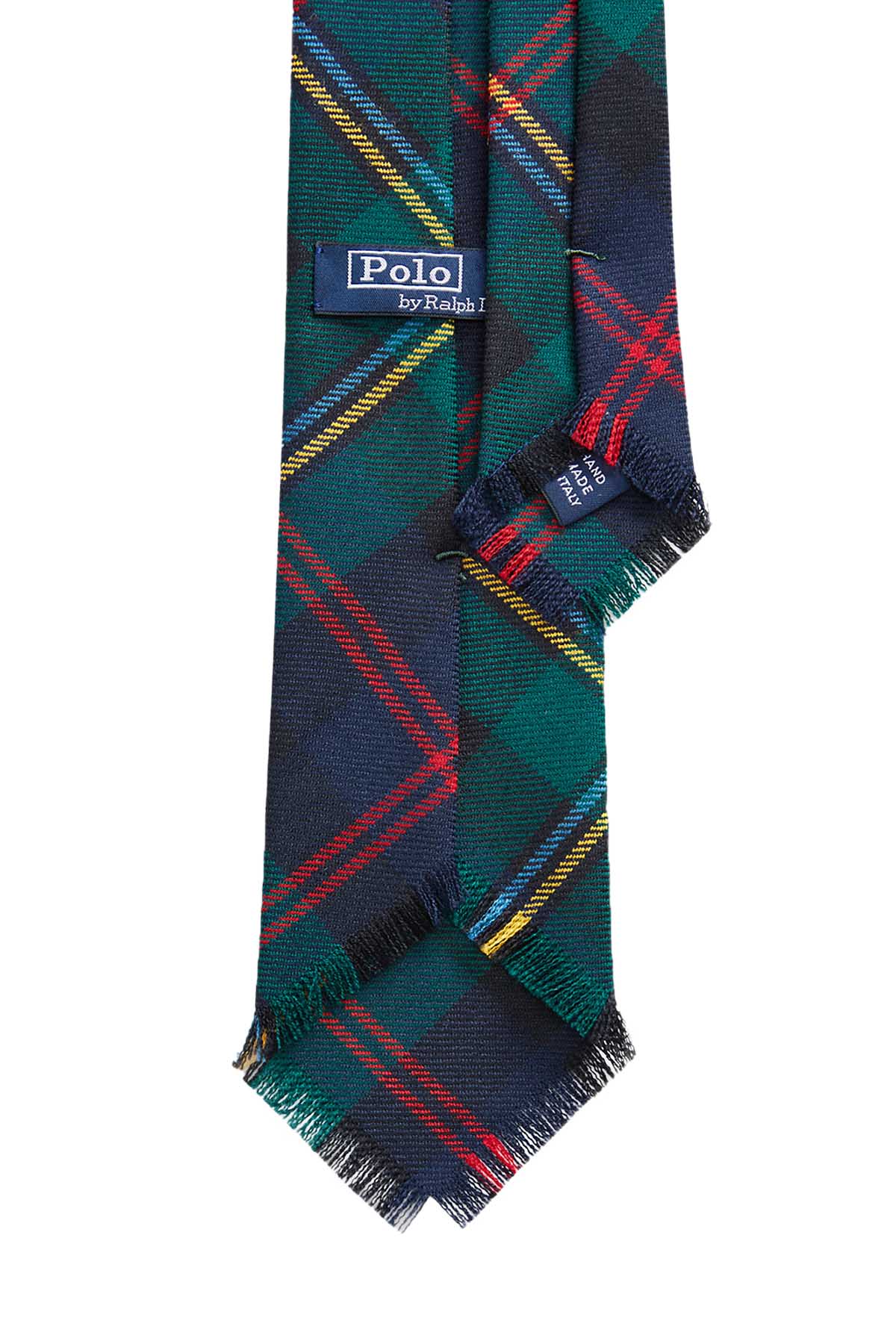 Polo Ralph Lauren Ekoseli Yün Kravat-Libas Trendy Fashion Store