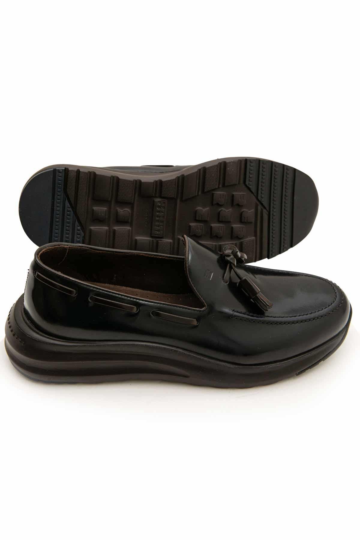 Fratelli Rossetti Püsküllü Loafer Deri Ayakkabı-Libas Trendy Fashion Store