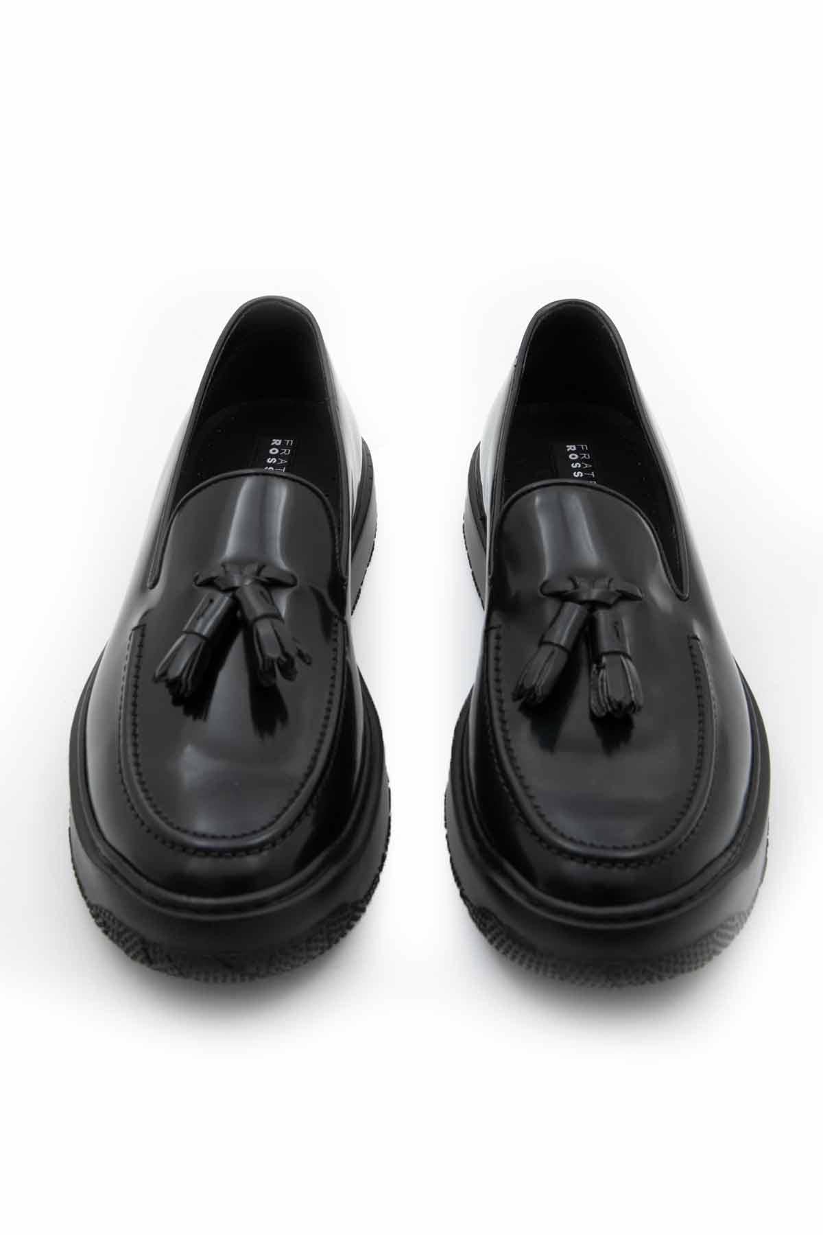 Fratelli Rossetti Püsküllü Loafer Deri Ayakkabı-Libas Trendy Fashion Store