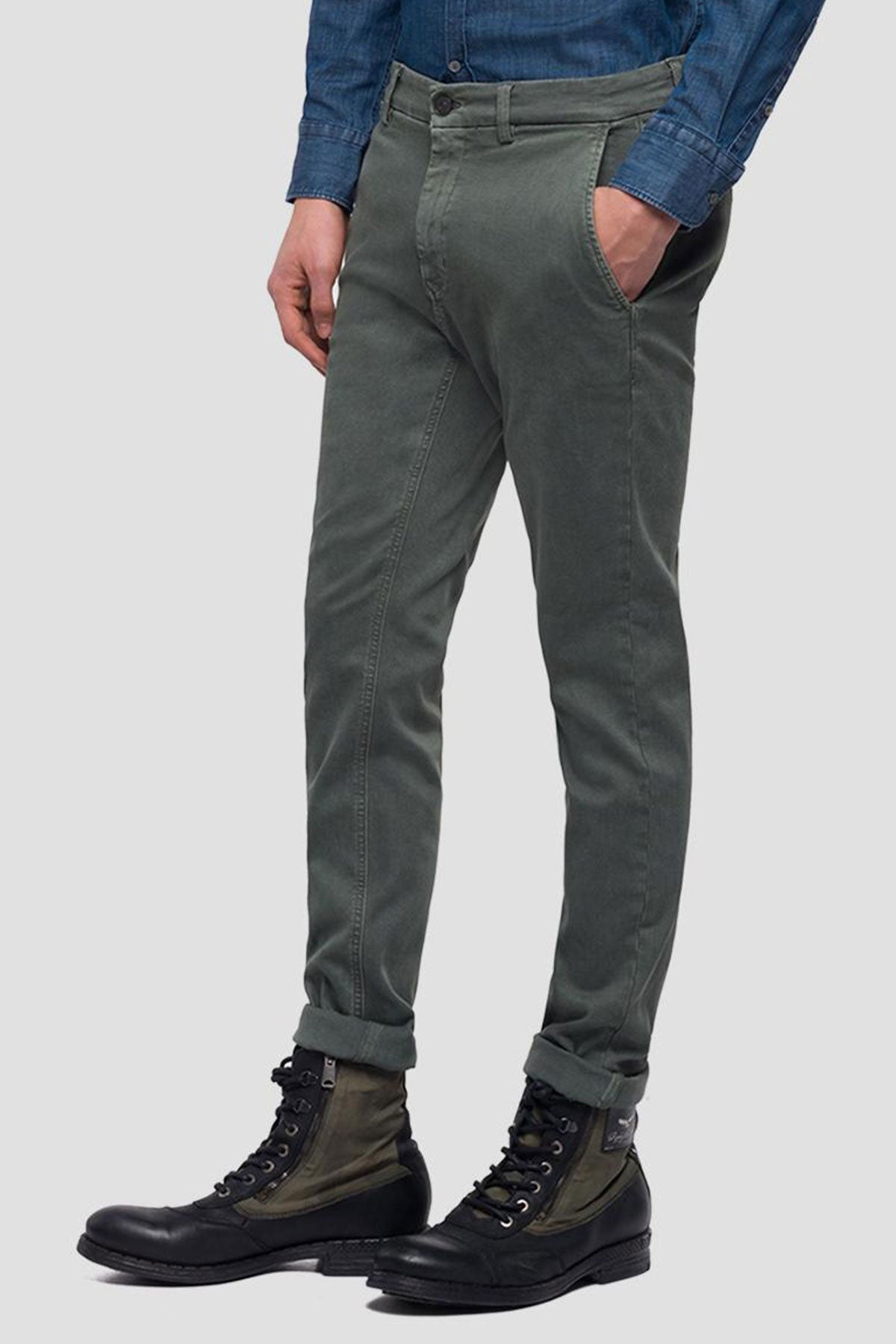 Replay Hyperflex Zeumar Slim Fit Pantolon-Libas Trendy Fashion Store