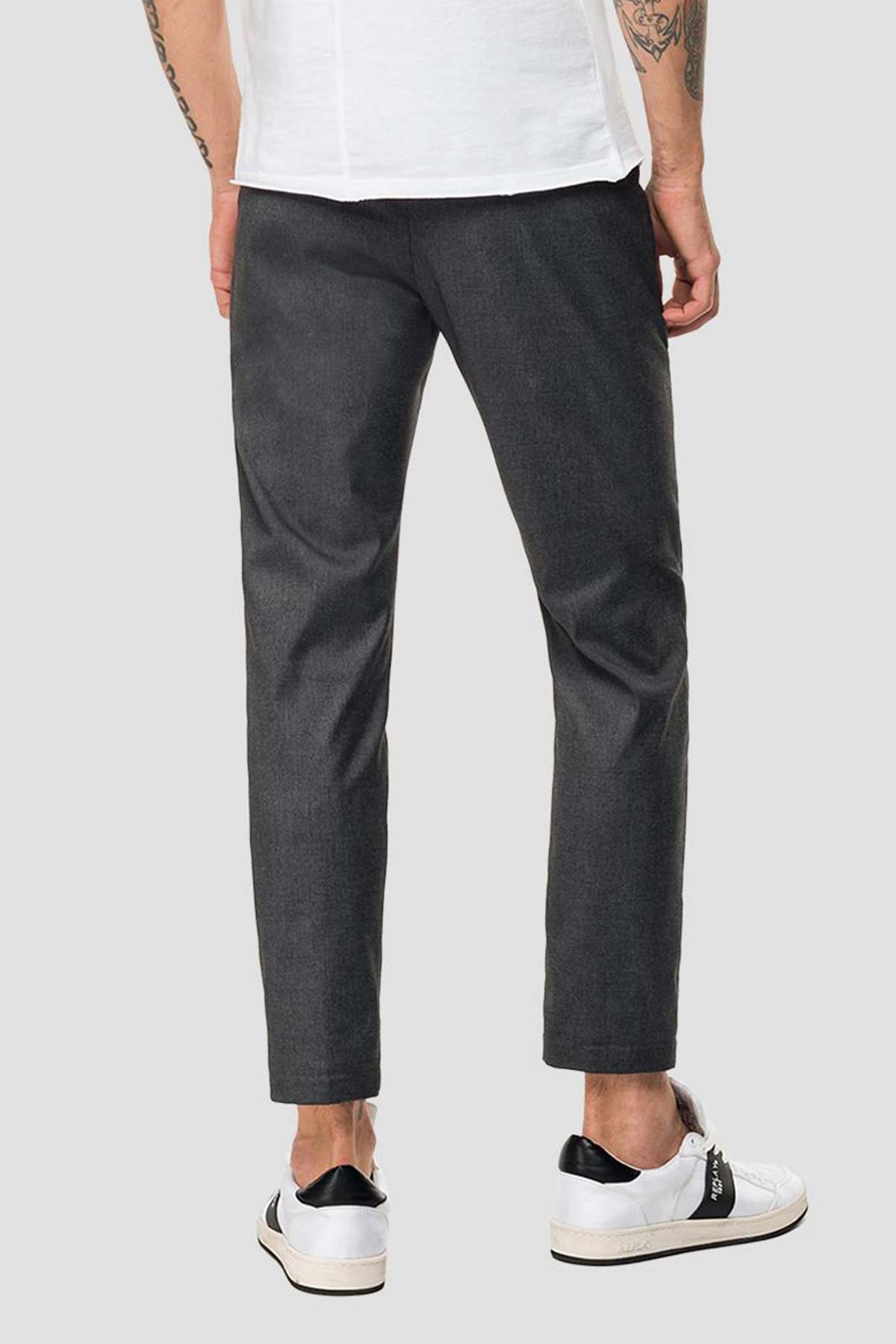 Replay Smart Business Slim Fit Pantolon-Libas Trendy Fashion Store