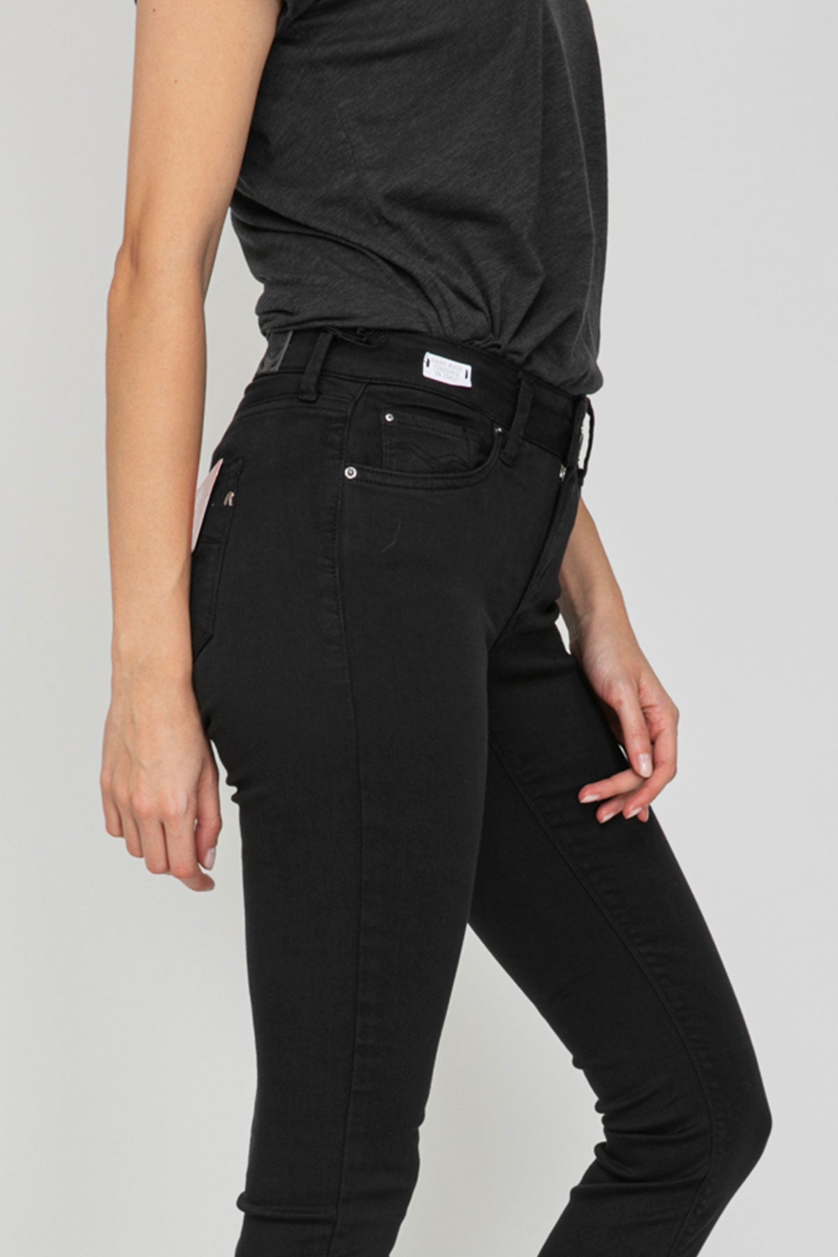 Replay Hyperflex Skinny High Waist Fit Jeans-Libas Trendy Fashion Store