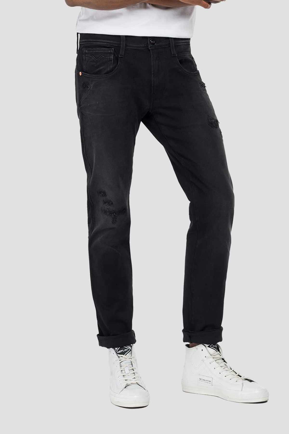 Replay Slim Fit Hyperflex Anbass Jeans.-Libas Trendy Fashion Store