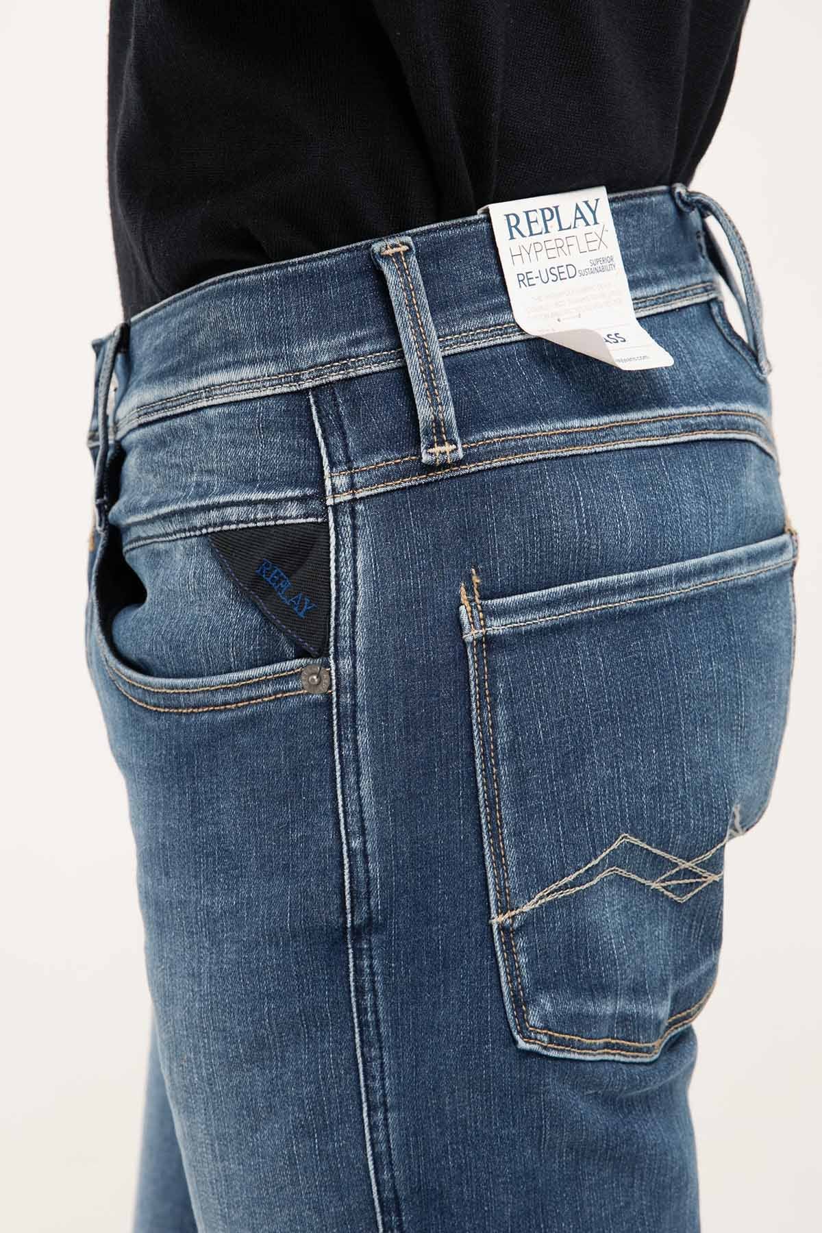 Replay Hyperflex Re-Used Slim Fit Anbass Jeans-Libas Trendy Fashion Store