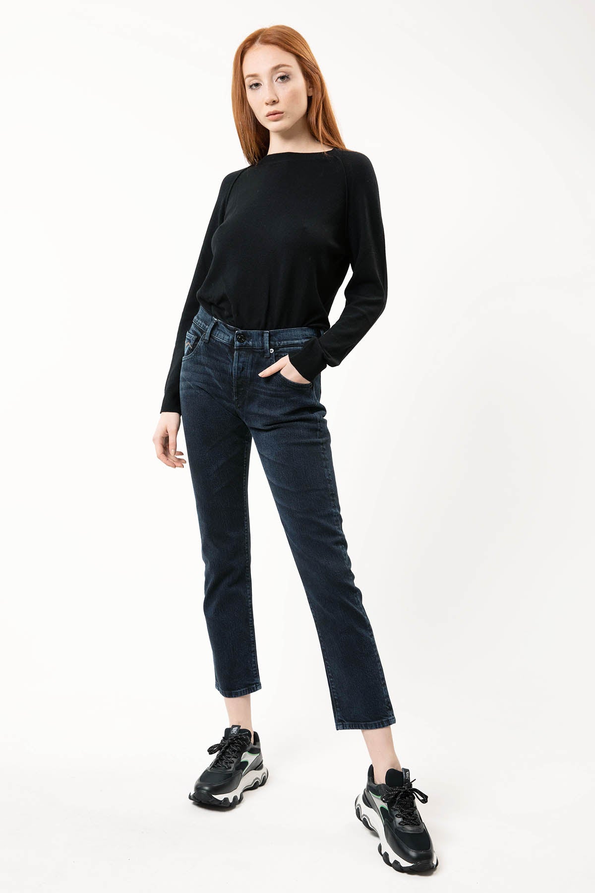 Replay Roxel Trok Detaylı Boy Fit Jeans-Libas Trendy Fashion Store