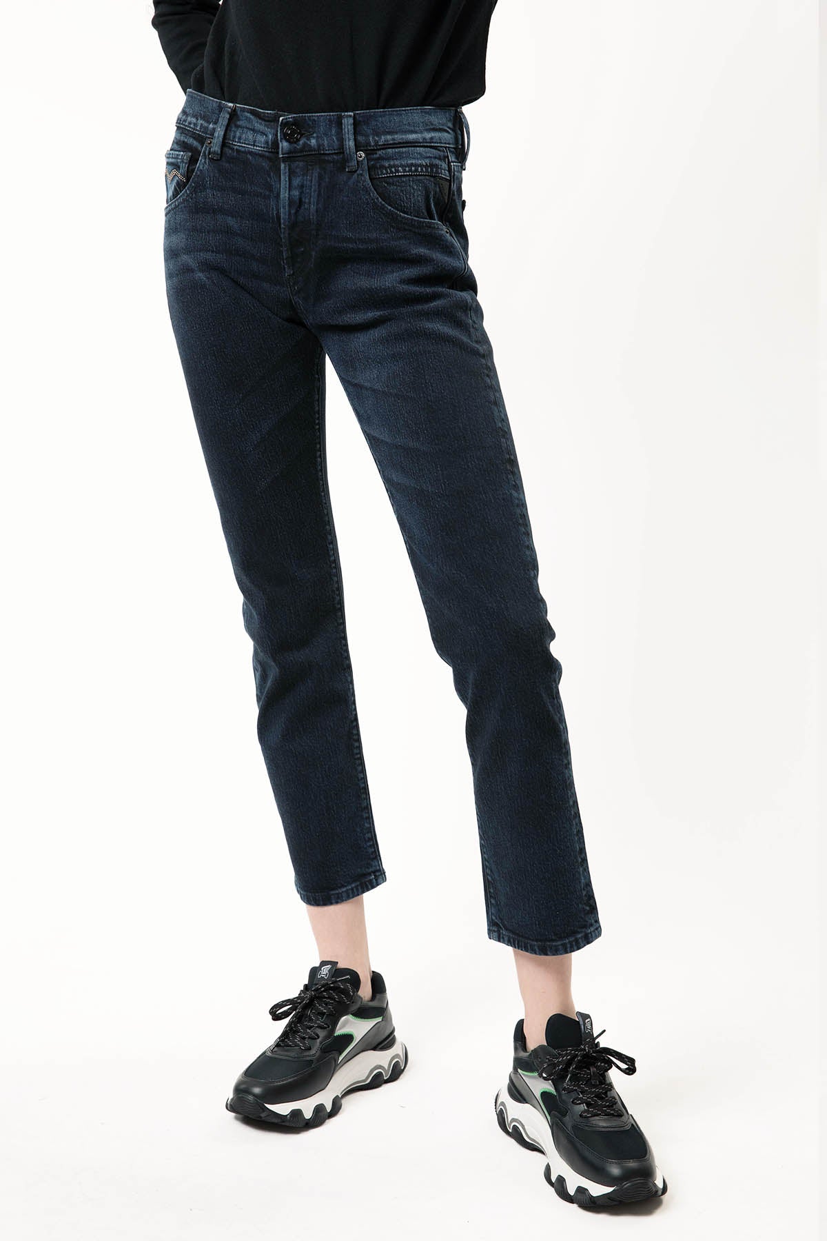 Replay Roxel Trok Detaylı Boy Fit Jeans-Libas Trendy Fashion Store