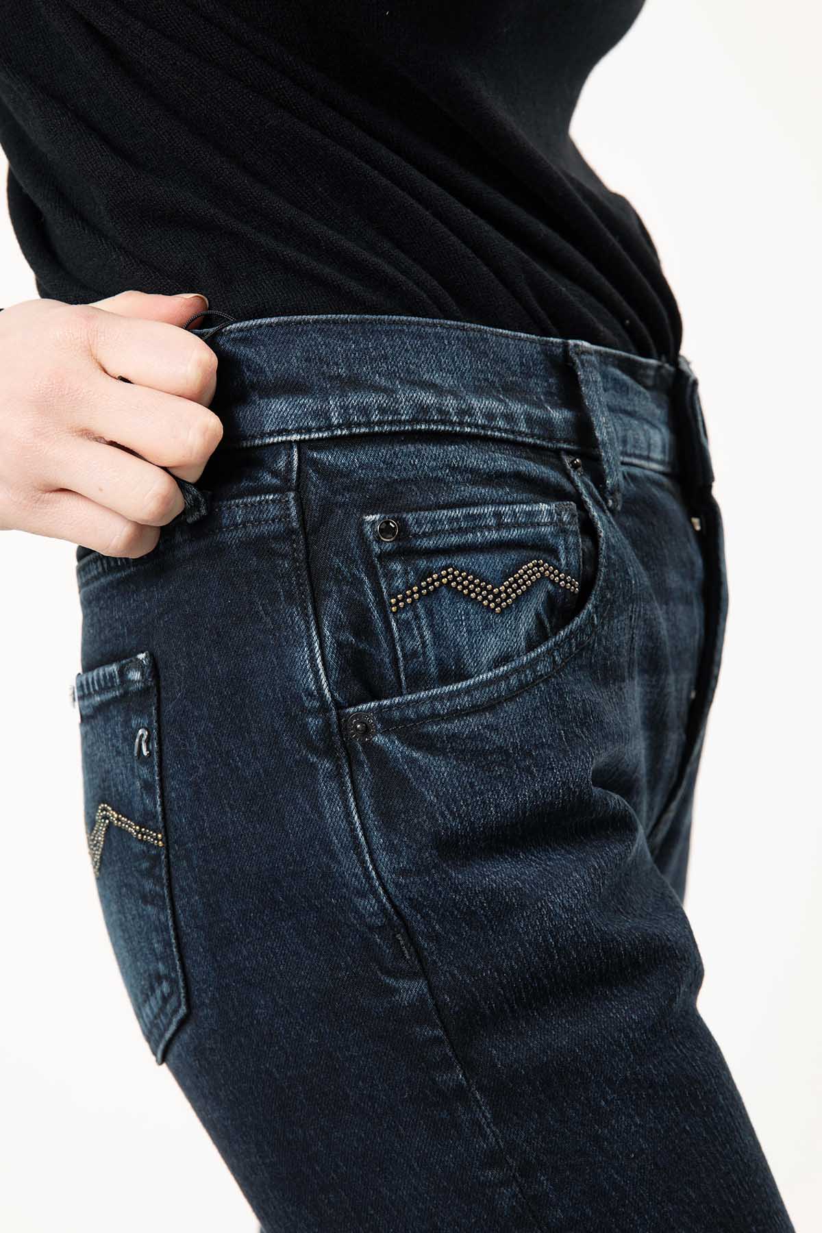 Replay Roxel Trok Detaylı Boy Fit Jeans-Libas Trendy Fashion Store