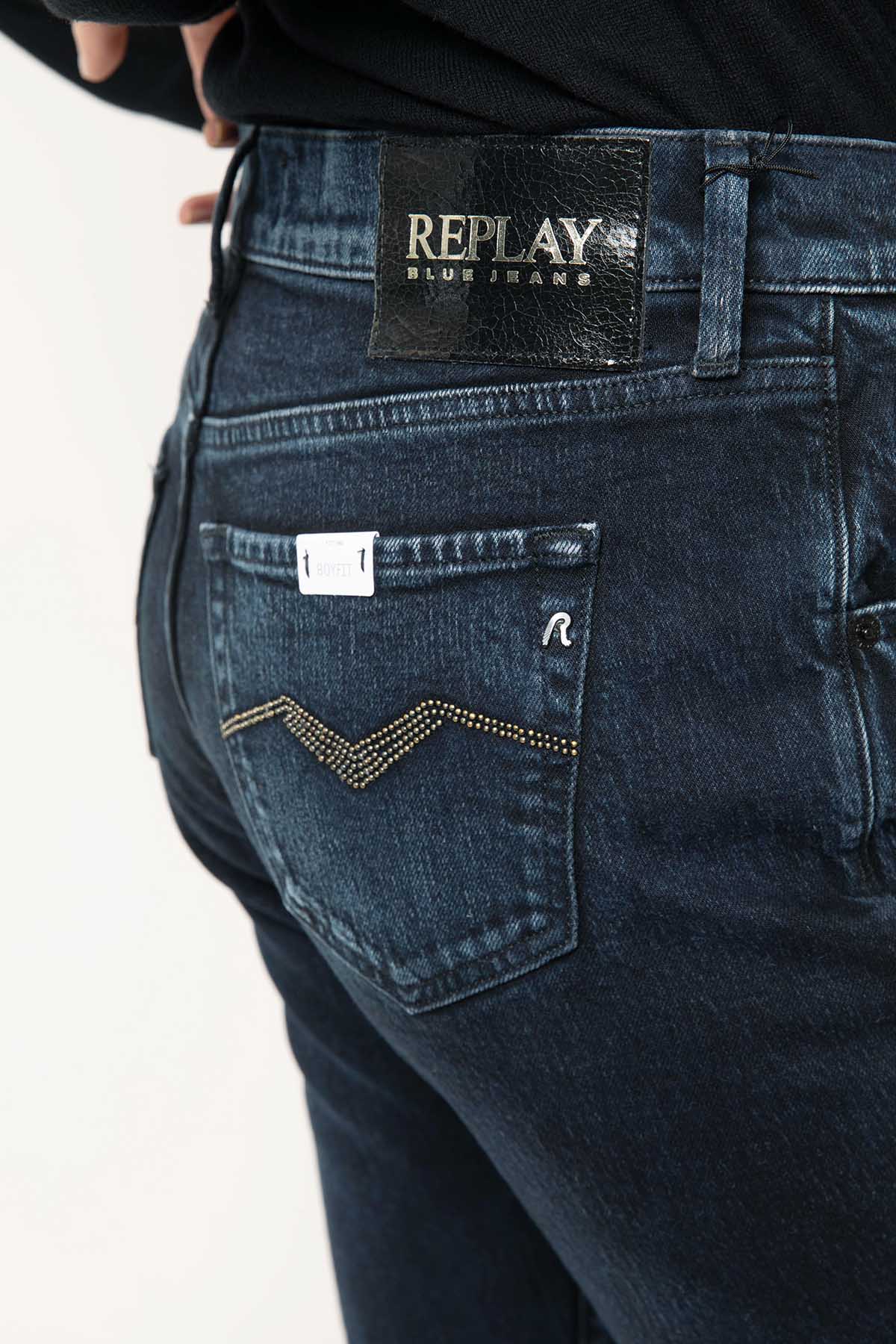Replay Roxel Trok Detaylı Boy Fit Jeans-Libas Trendy Fashion Store